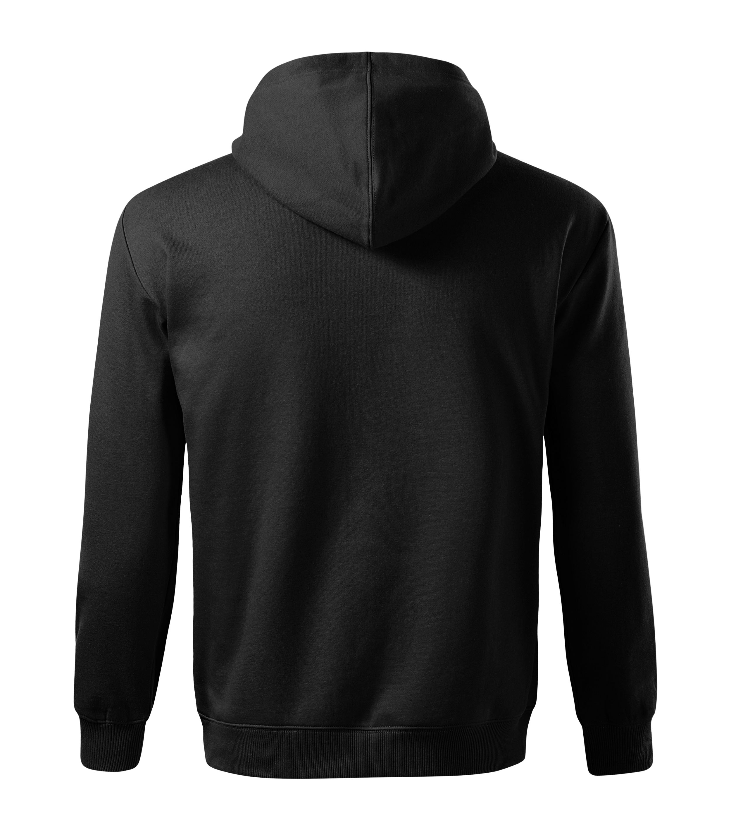 Pullover Herren - MOON 420 - Kapuze mit Innenfutter, fließender Schnitt mit Seitennähten und Känguru-Leistentaschen - Hoodie Herren Sweatshirt Herren 