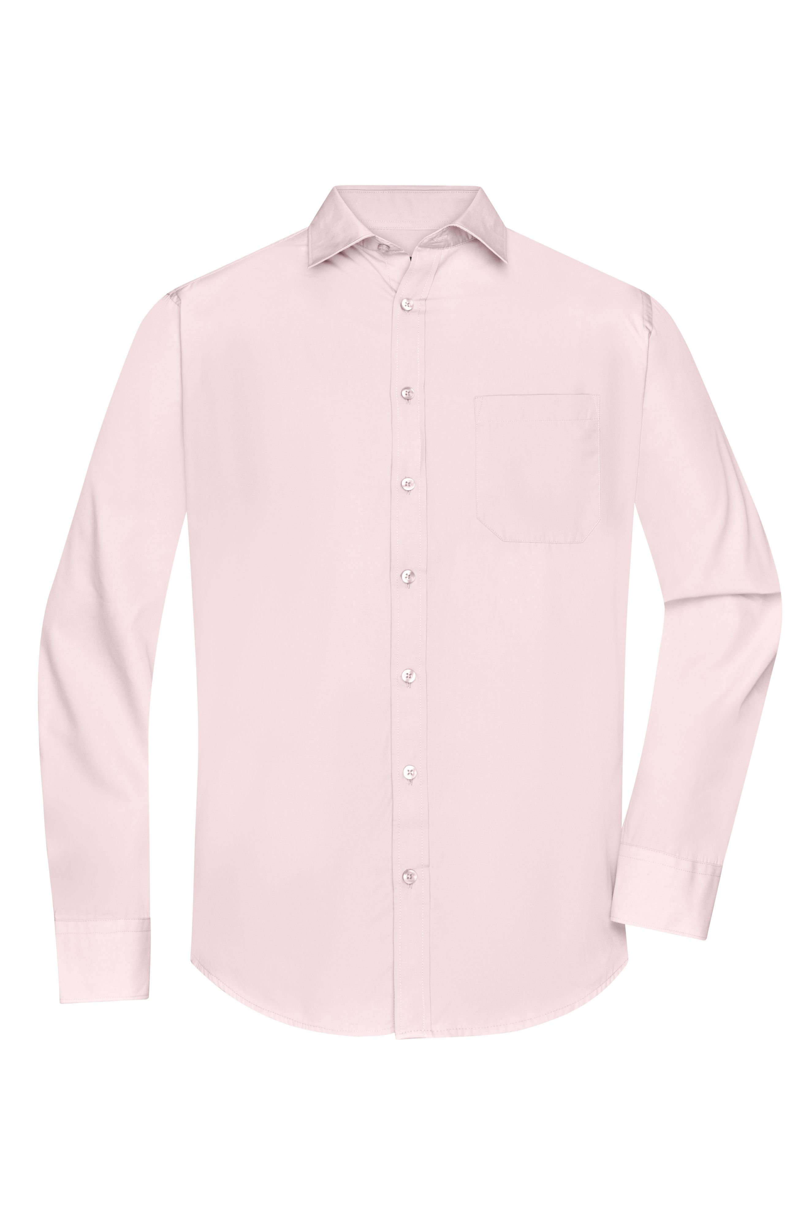 Men's Shirt Longsleeve Poplin JN678 Klassisches Shirt aus pflegeleichtem Mischgewebe