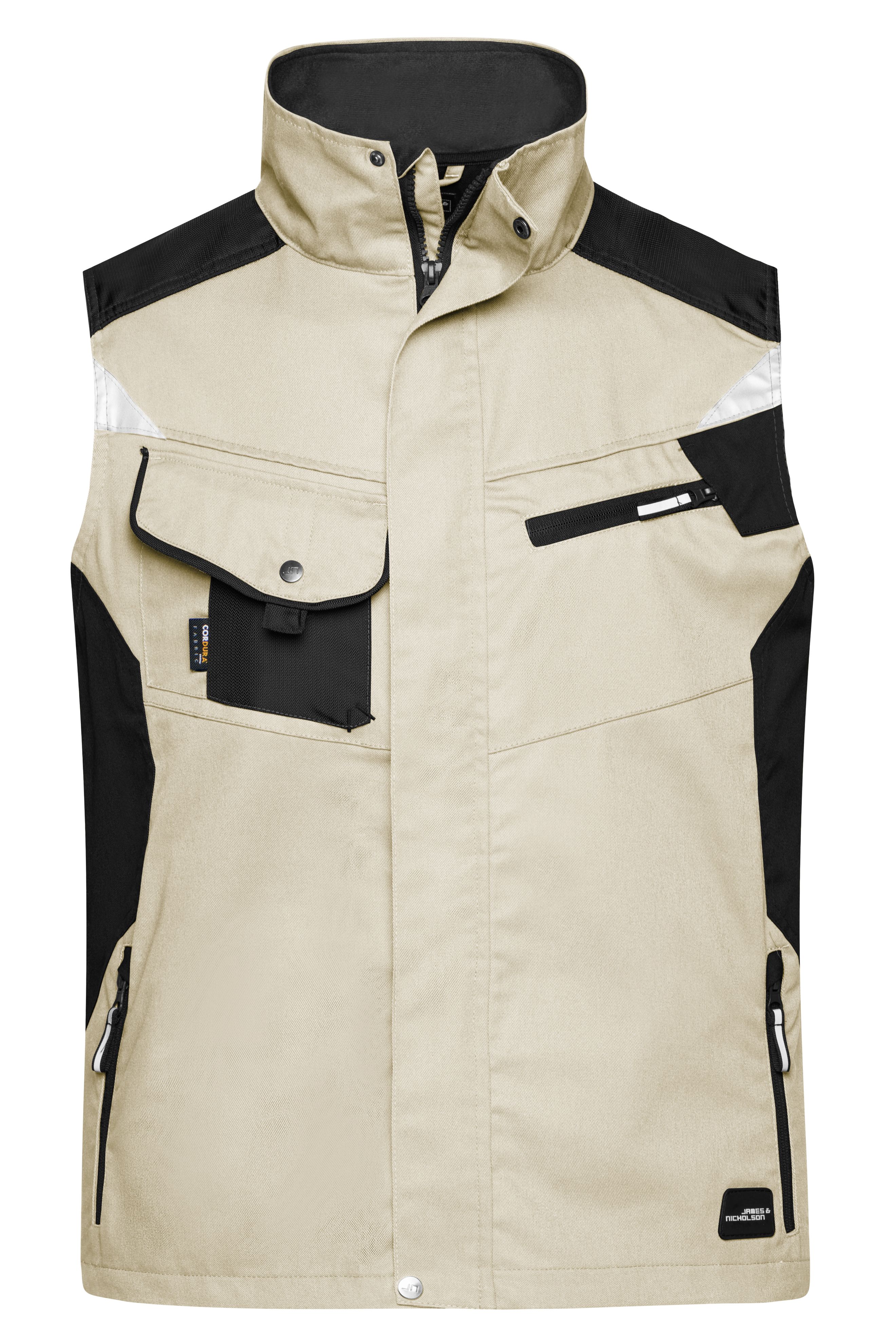 Workwear Vest - STRONG - JN822 Professionelle Weste mit hochwertiger Ausstattung