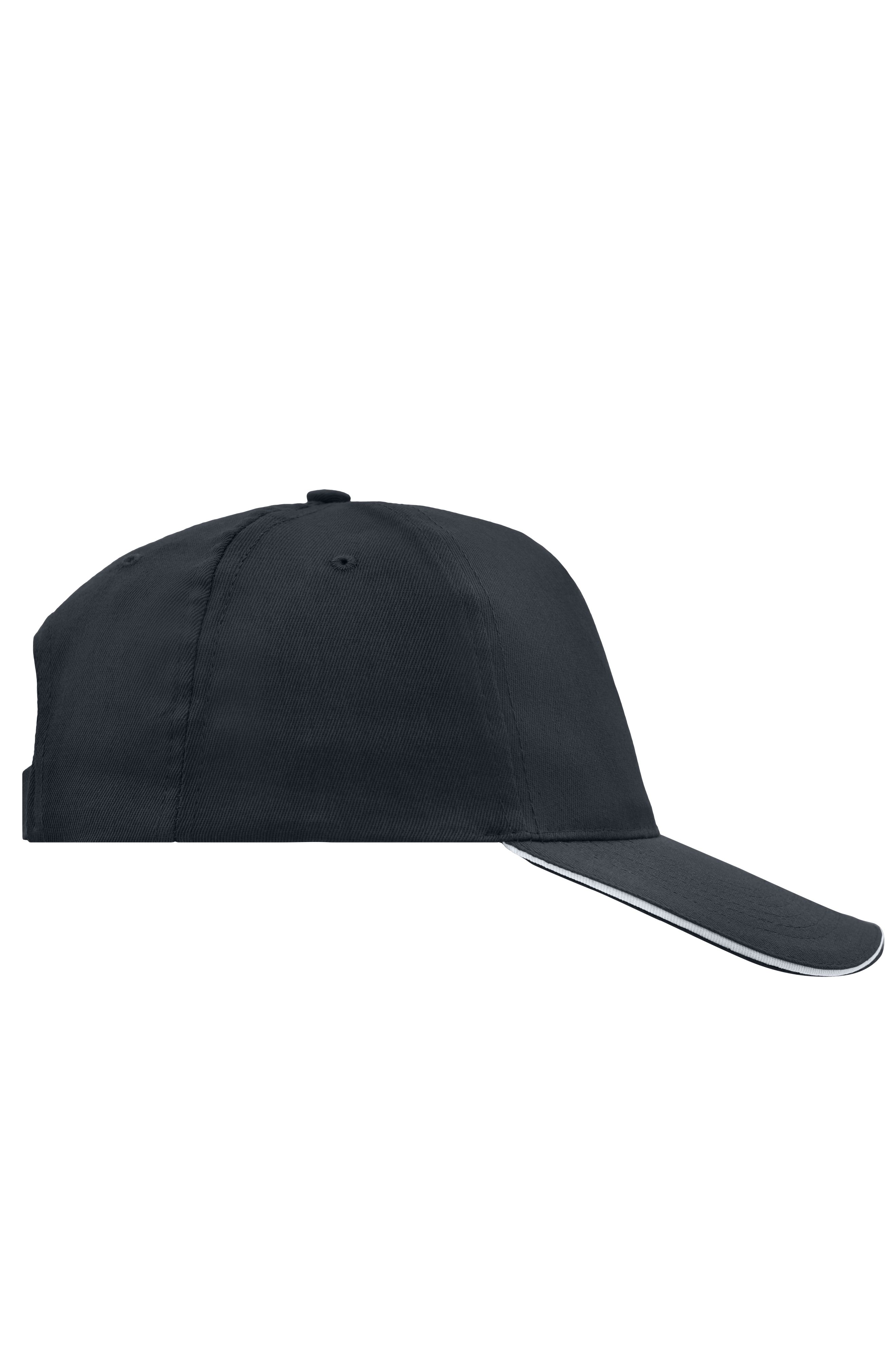 5 Panel Promo Sandwich Cap MB6552 5 Panel Promo Cap mit kontrastfarbigem Sandwich