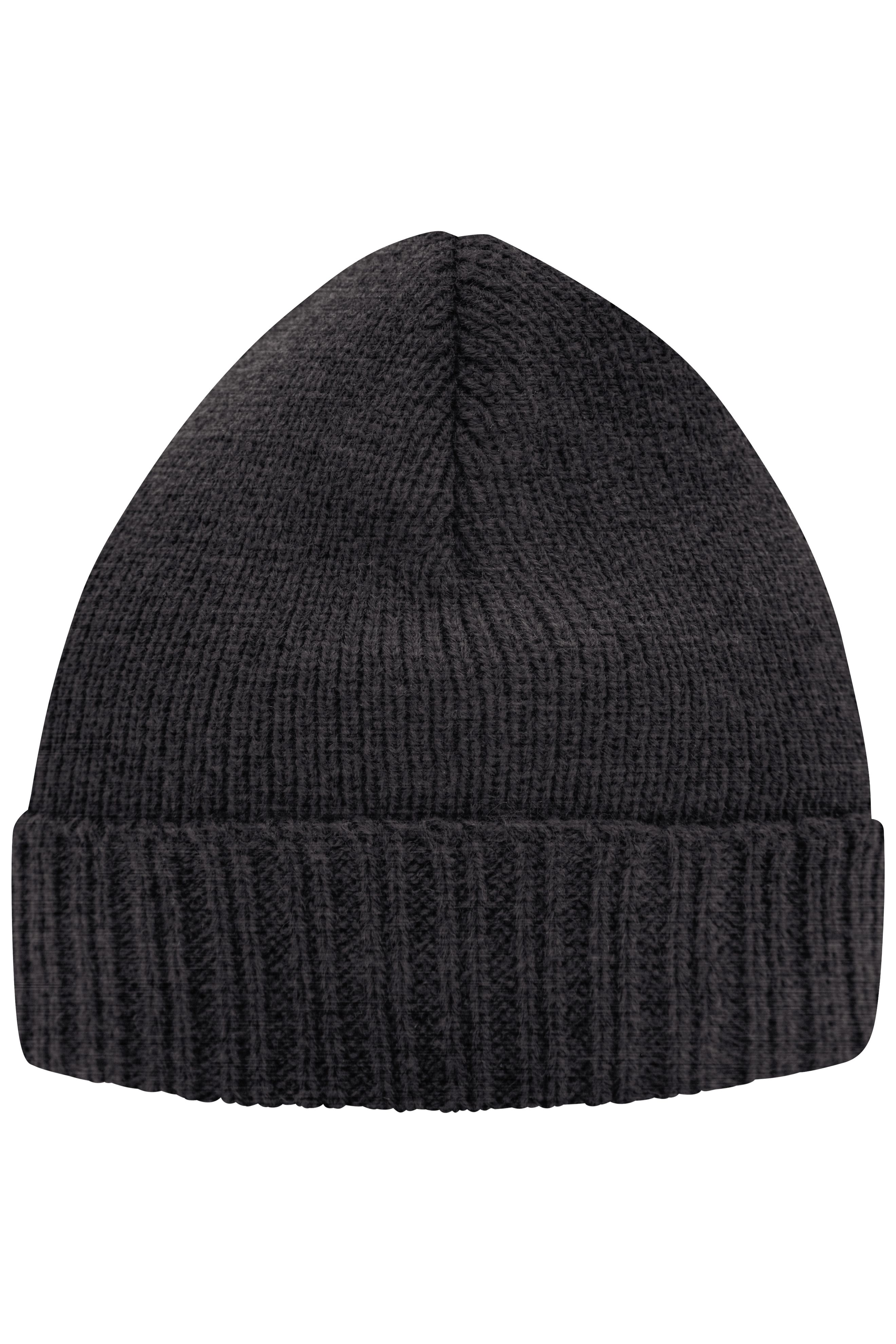 Basic Knitted Beanie MB7111 Promotion Strickmütze mit Umschlag