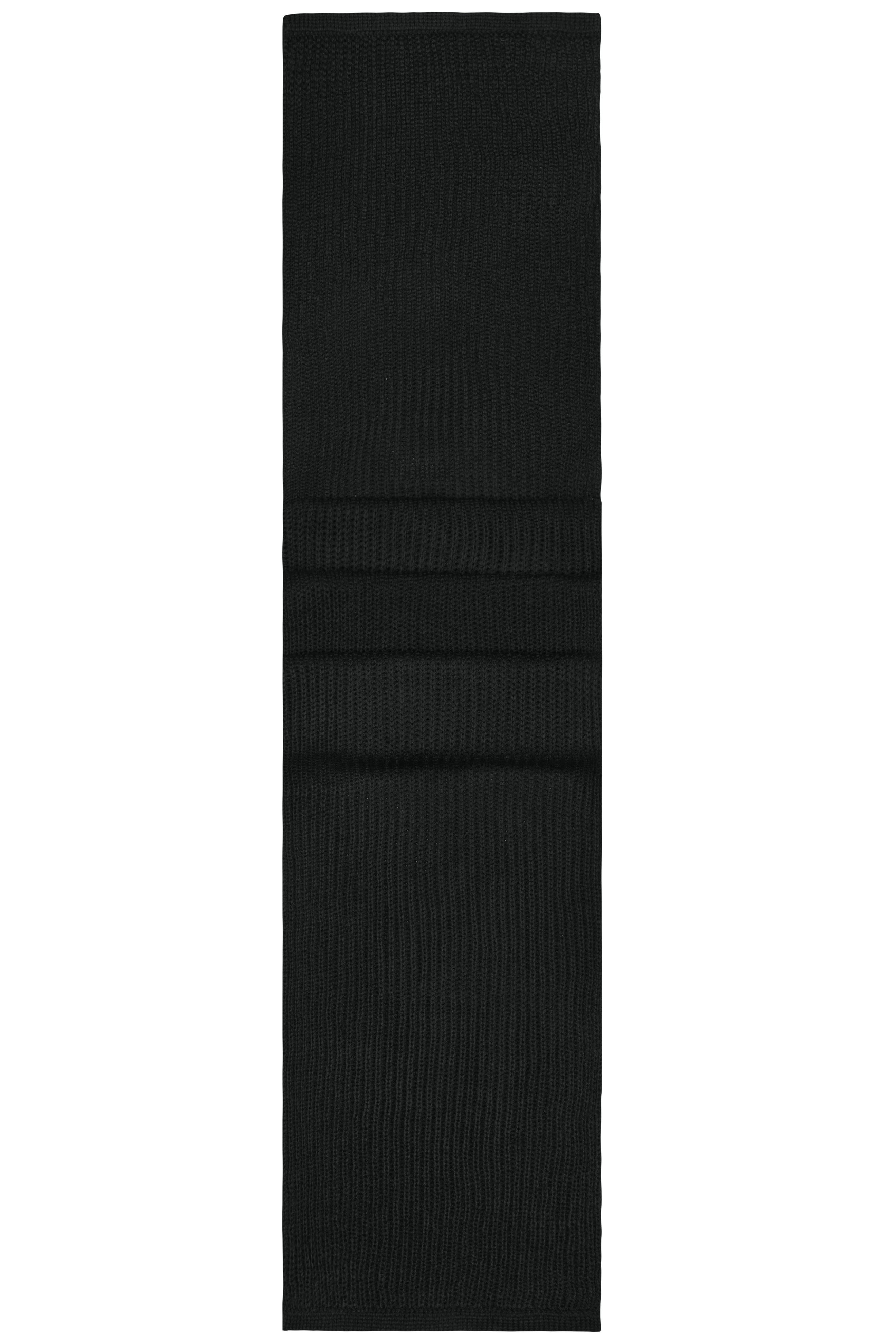 Knitted Scarf MB504 Grober Strickschal mit eingefassten Enden