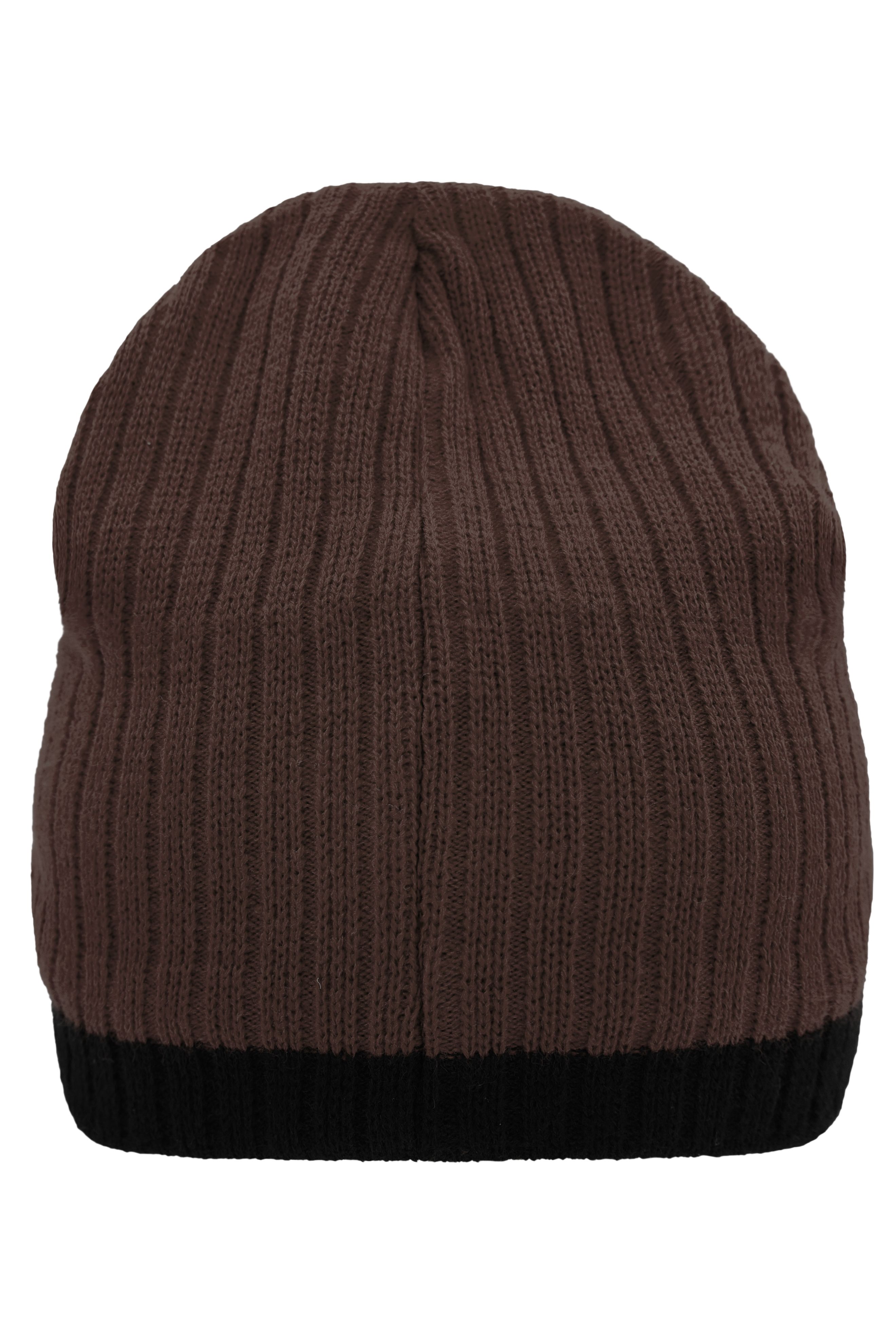 Knitted Hat MB7102 Strickmütze in klassischer Ripp-Optik
