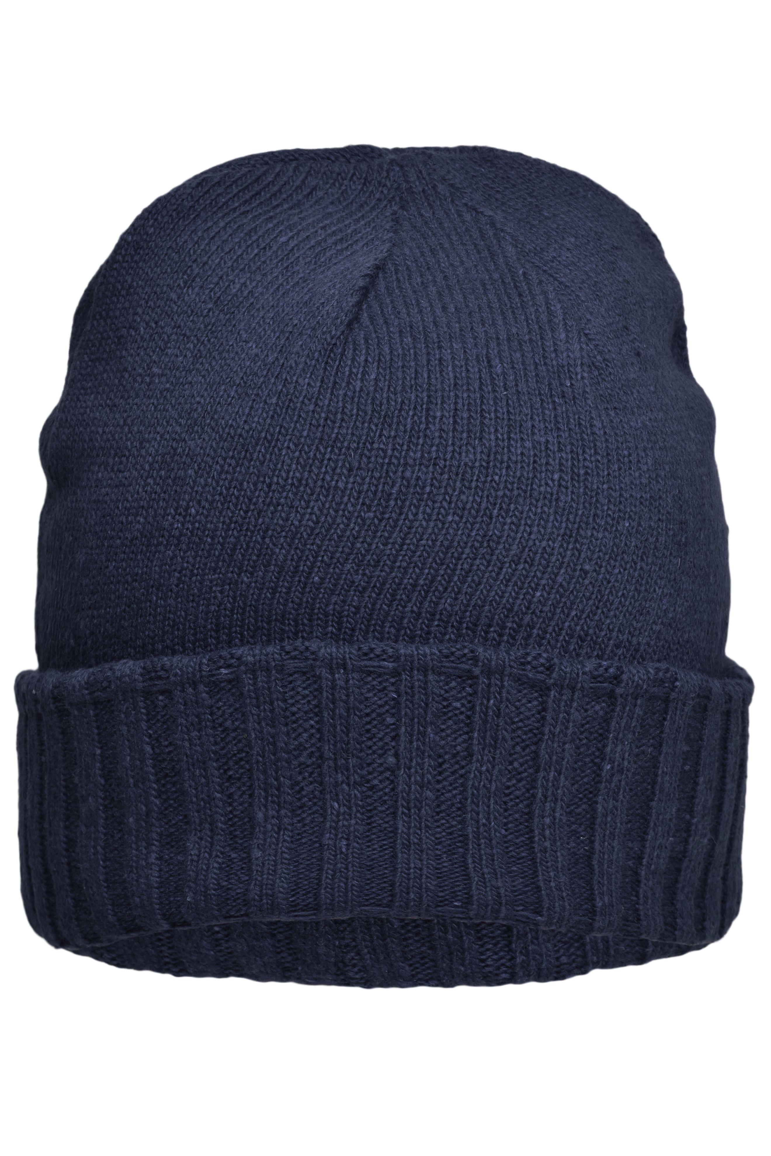 Melange Hat Basic MB7979 Elegante Strickmütze mit Krempe