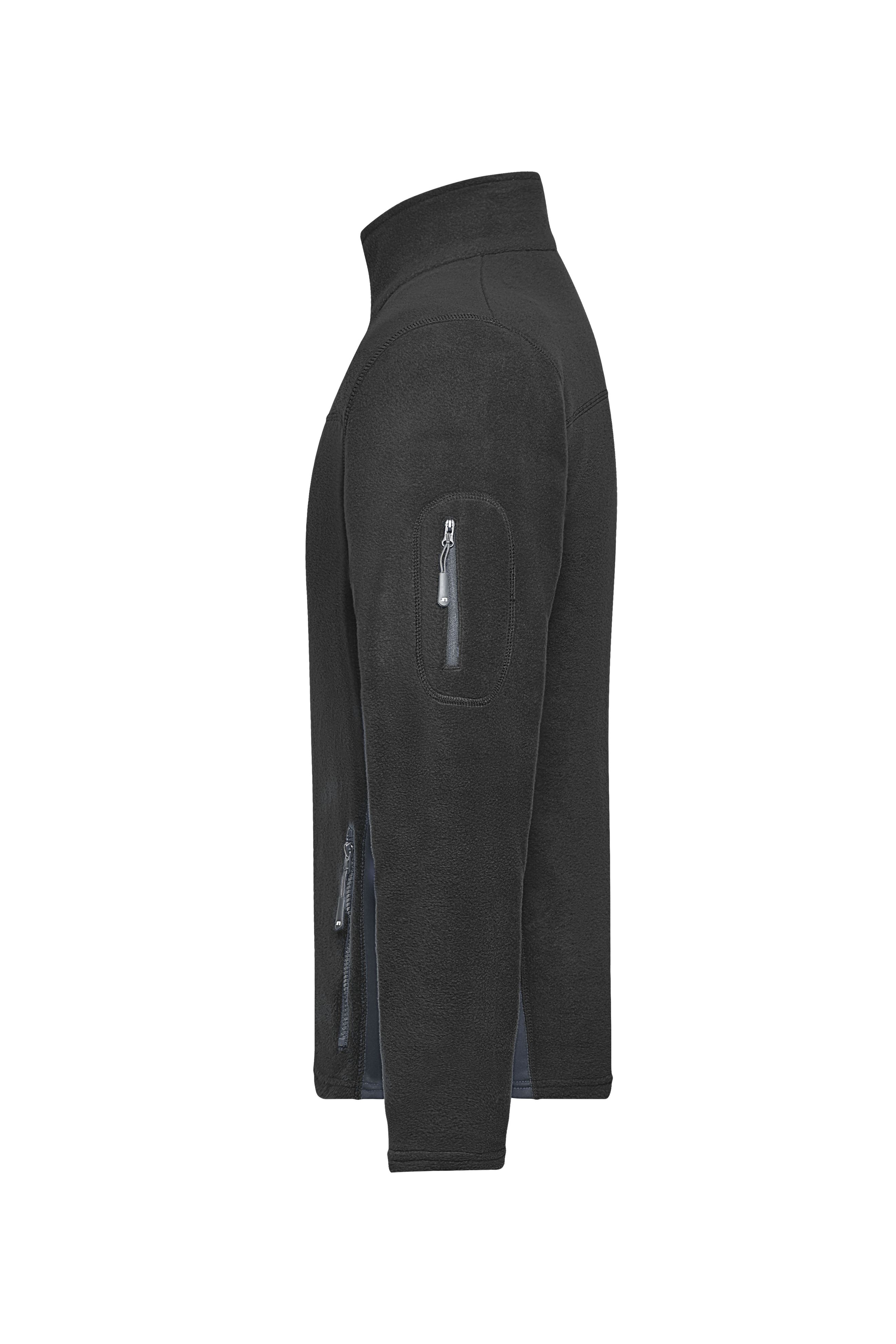 Men's Workwear Fleece Jacket - STRONG - JN842 Strapazierfähige Fleece Jacke im Materialmix Men's Workwear Fleece Jacket - STRONG - JN842 Strapazierfähige Fleece Jacke im Materialmix