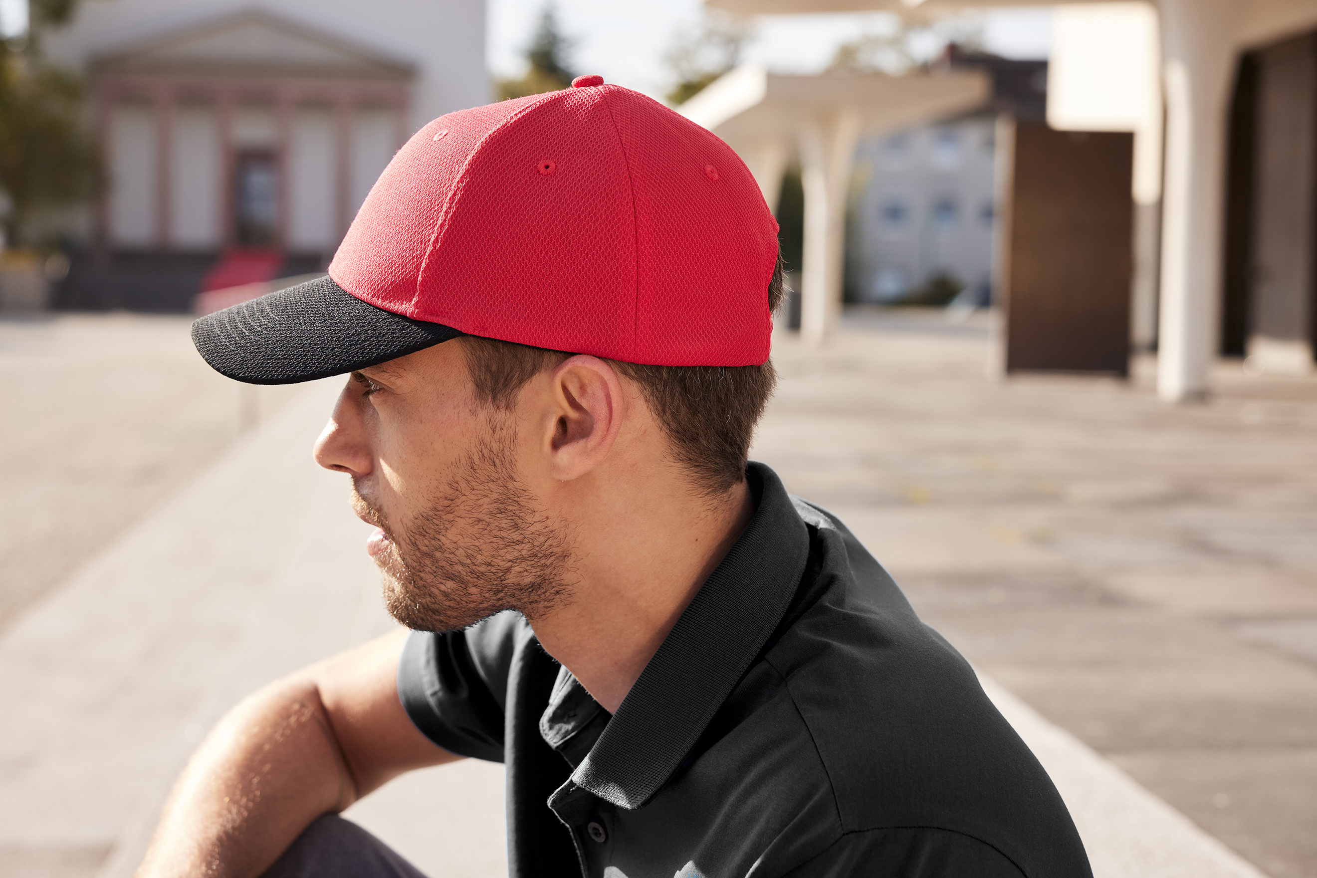 6 Panel Mesh Cap MB6246 Stylische 6 Panel Cap aus weichem Meshmaterial