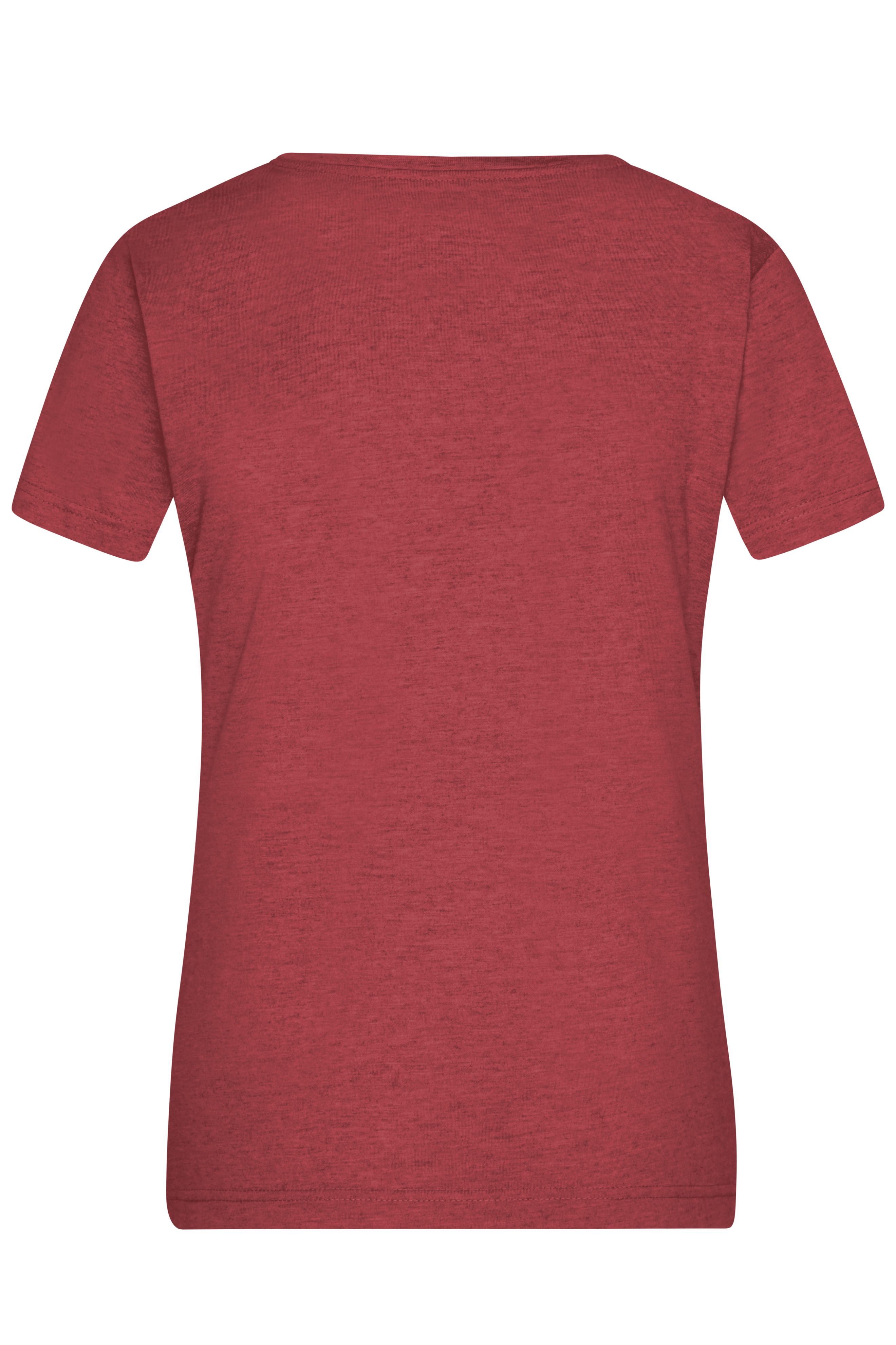 Ladies' Heather T-Shirt JN973 Modisches T-Shirt mit V-Ausschnitt