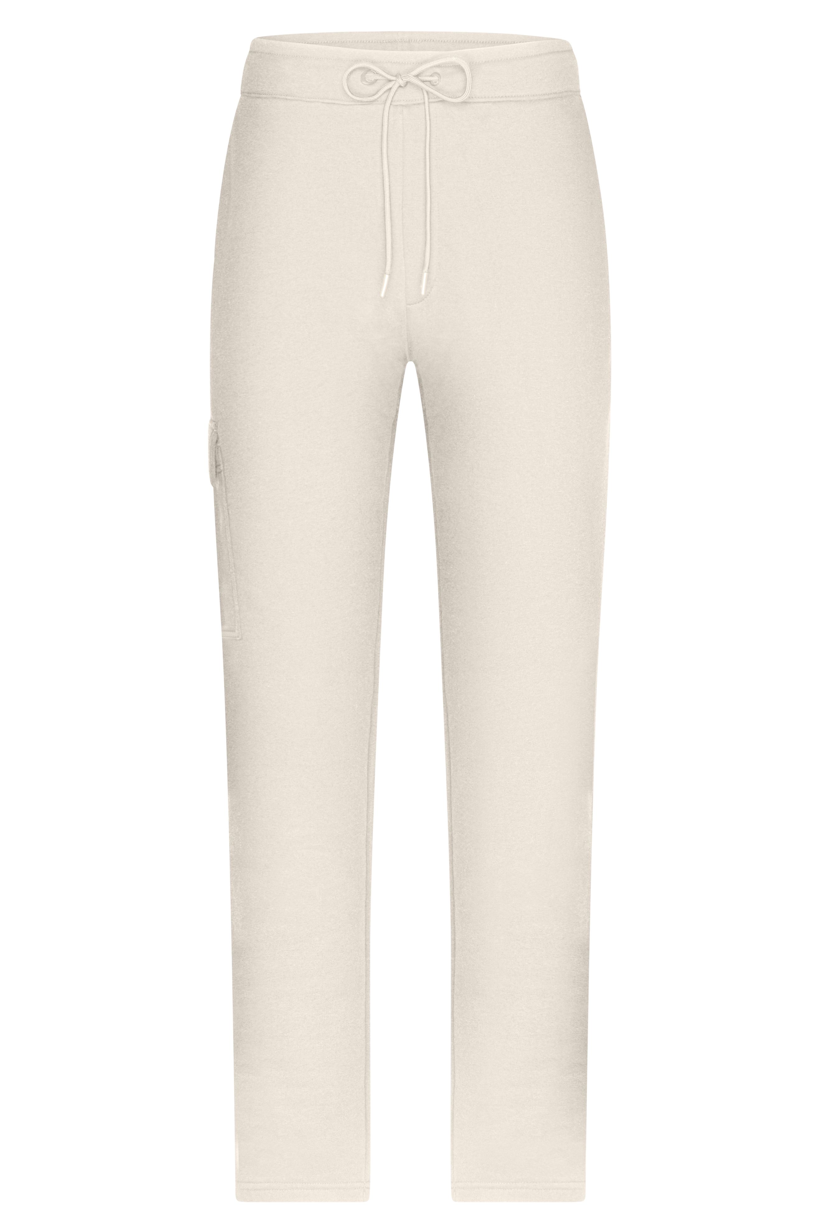 Men's Lounge Pants 8036 Modische Sweat-Hose aus BIO-Baumwolle im Cargo-Style