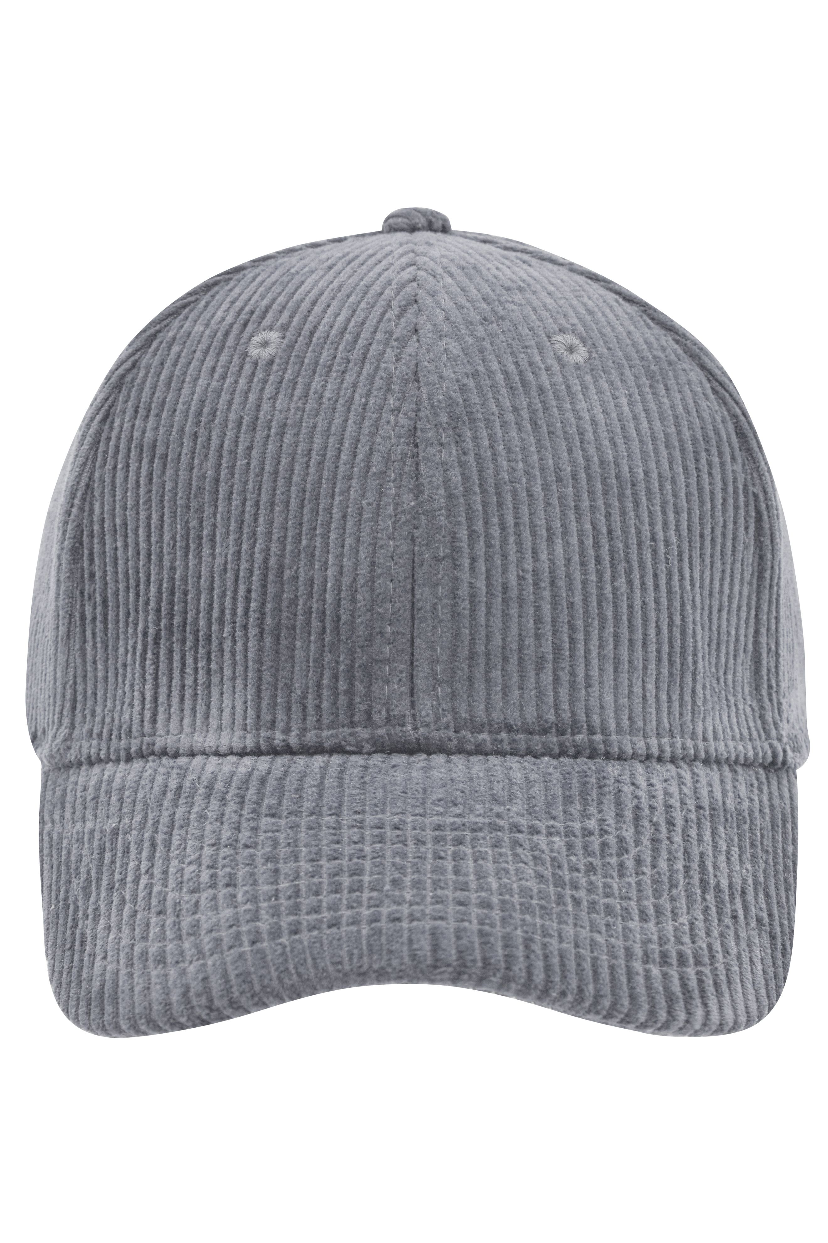 6 Panel Corduroy Cap MB6232 Klassisches 6 Panel Cap