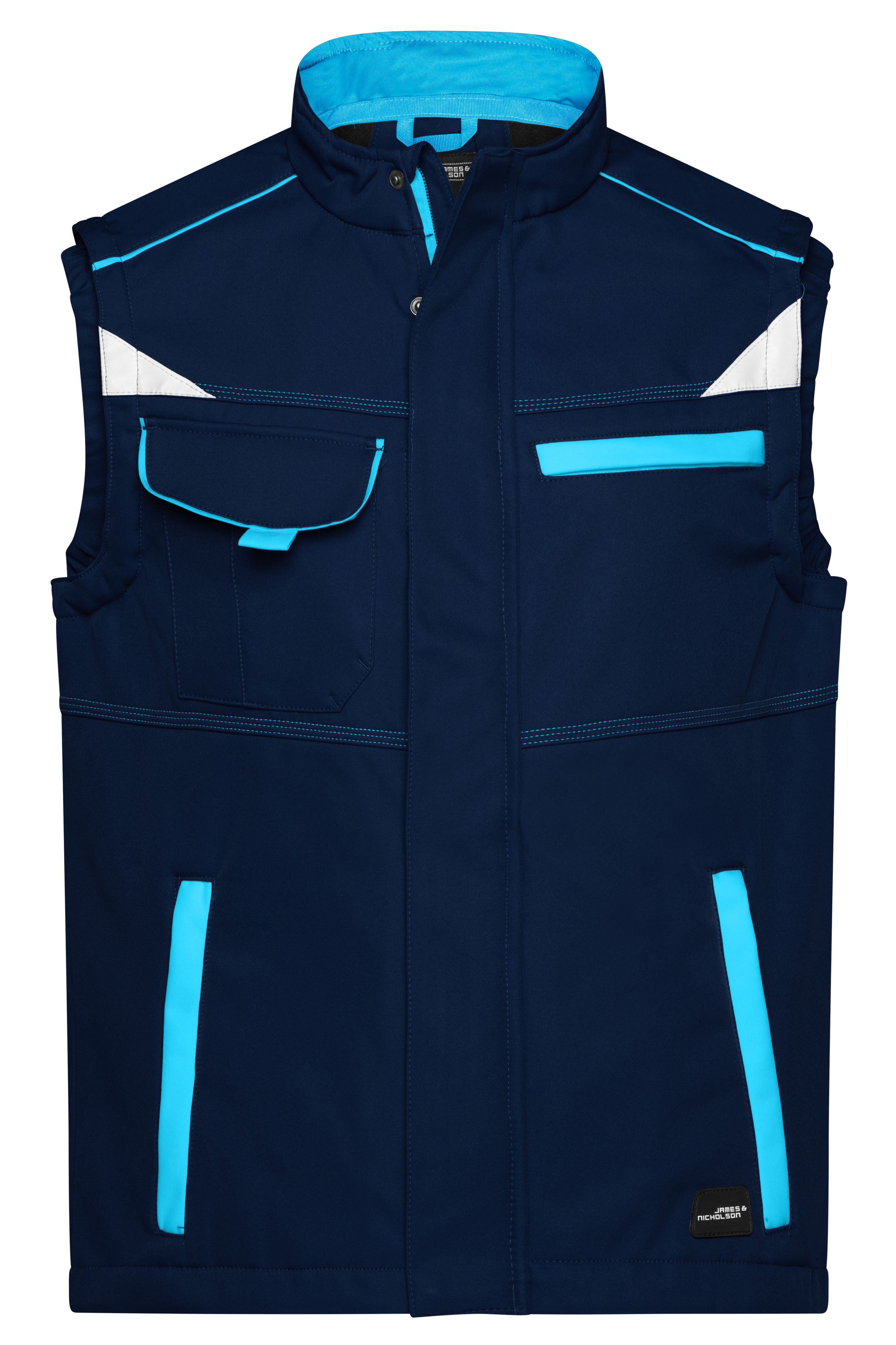 Workwear Softshell Vest - COLOR - JN852 Funktionelle Softshellweste mit hochwertiger Ausstattung