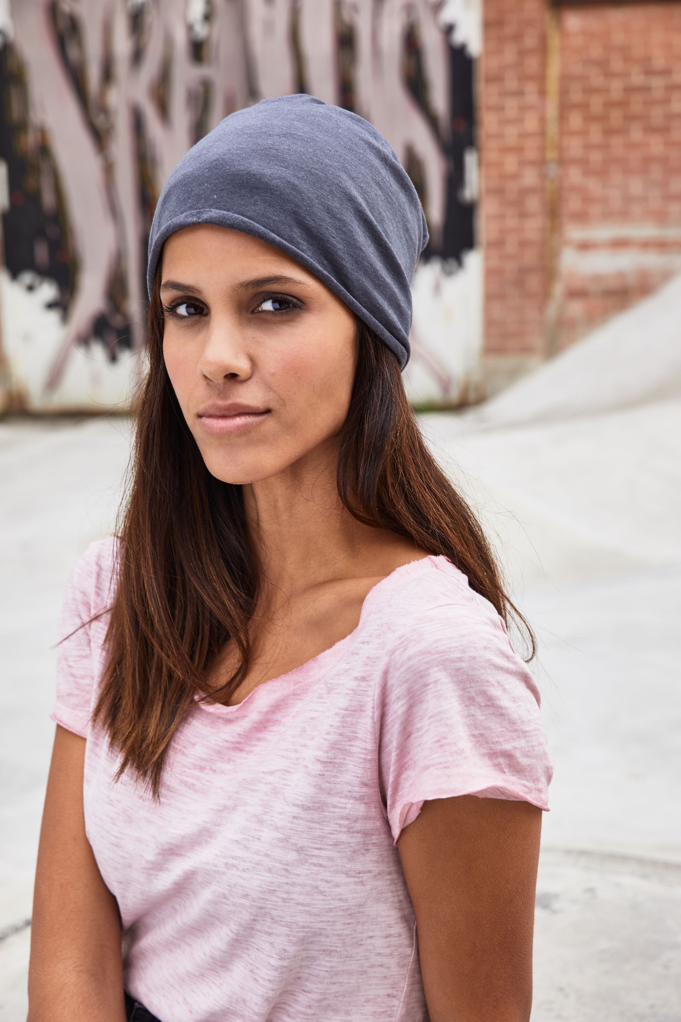 Bio Cotton Beanie MB7113 Modische Mütze im legeren Stil