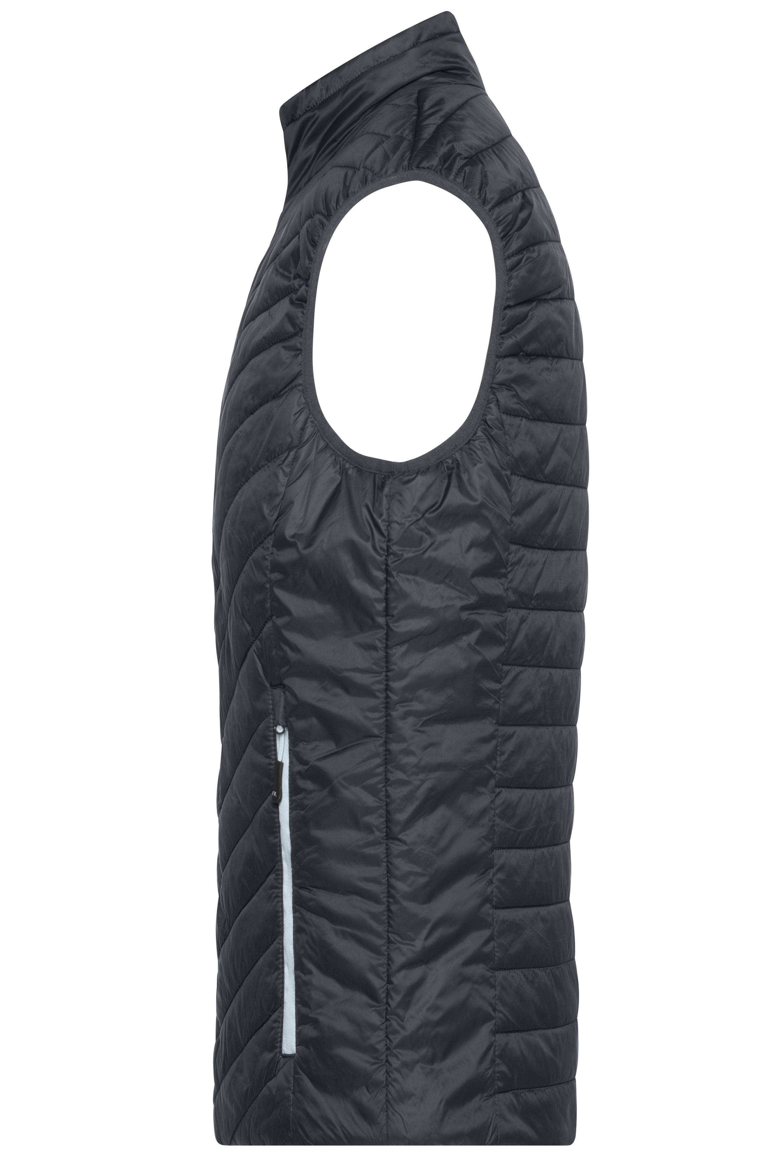 Men's Lightweight Vest JN1090 Leichte Wendeweste mit DuPont™ Sorona® Wattierung (nachwachsender, pflanzlicher Rohstoff)