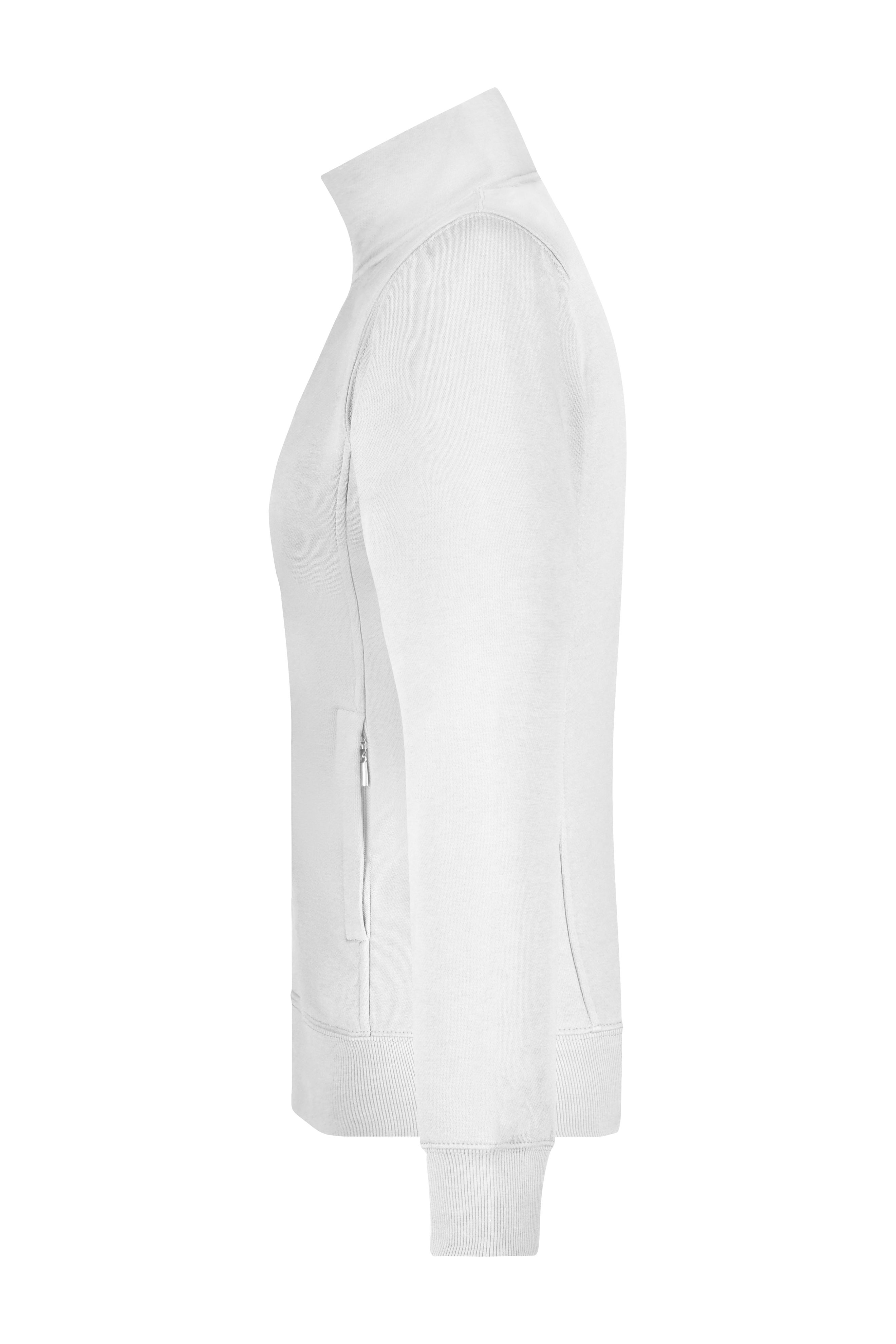 Ladies' Jacket JN052 Sweat-Jacke aus formbeständiger Sweat-Qualität