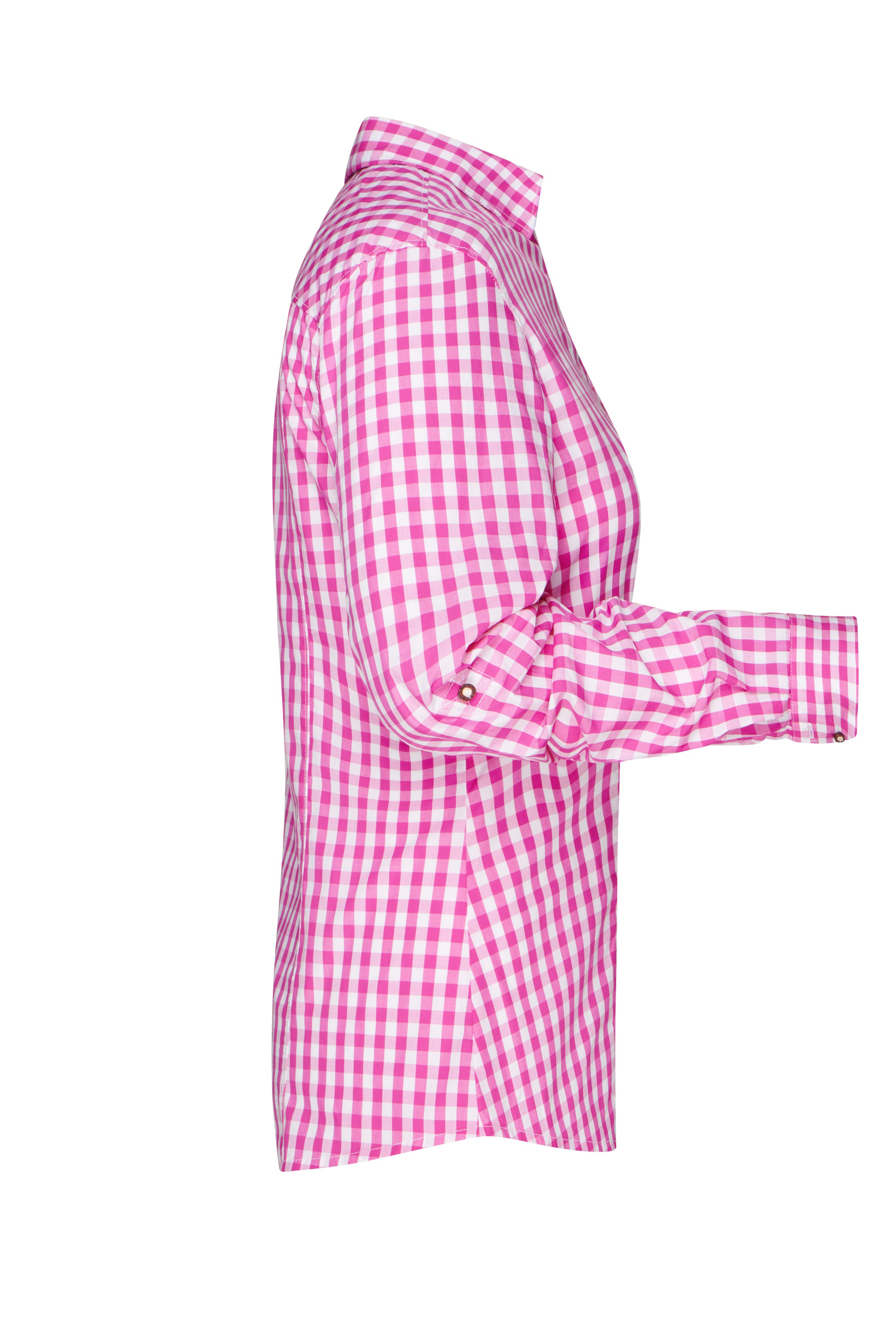 Ladies' Traditional Shirt JN637 Damen-Bluse und Herren-Hemd im klassischen Trachtenlook Ladies' Traditional Shirt JN637 Damen-Bluse und Herren-Hemd im klassischen Trachtenlook