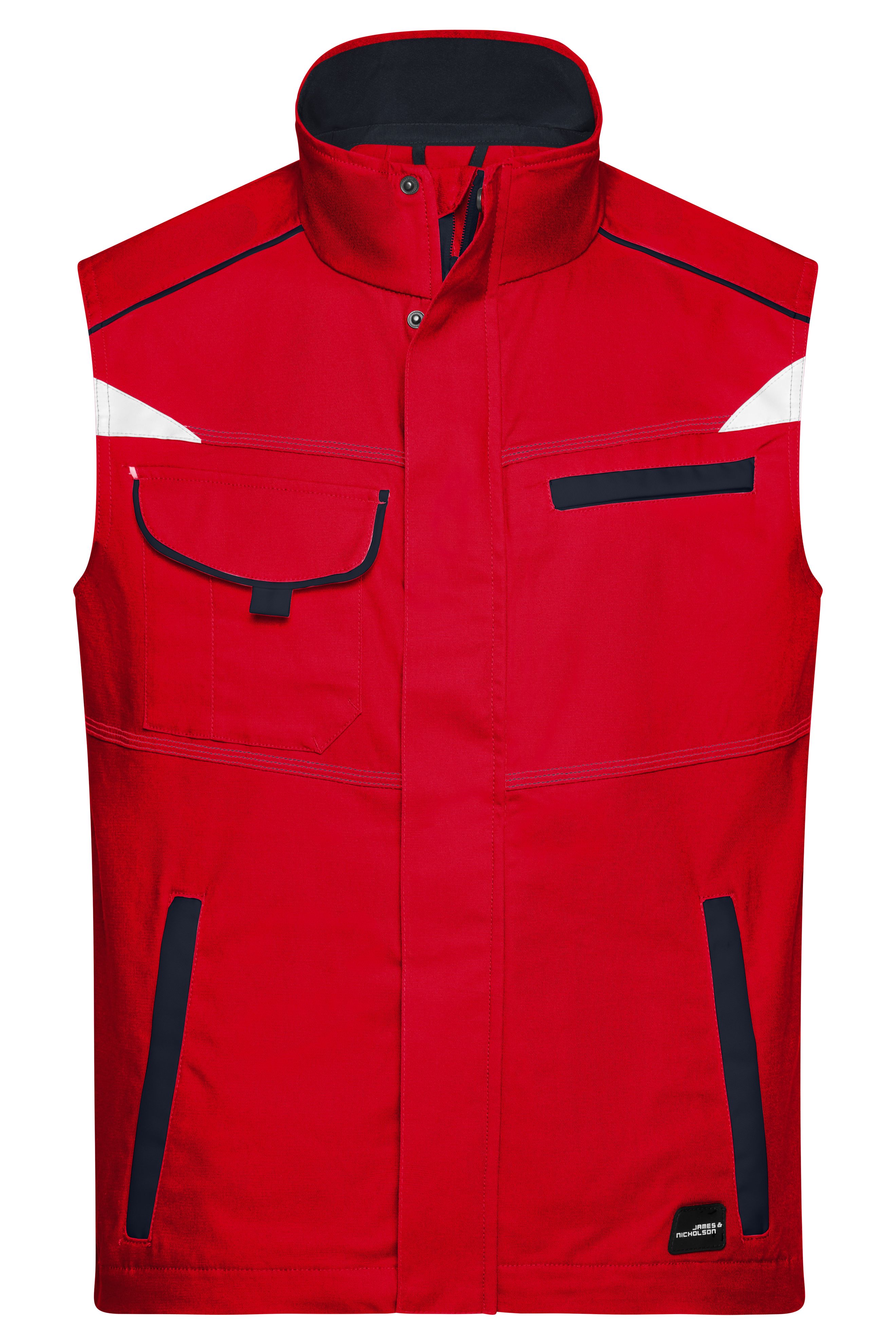 Workwear Vest - COLOR - JN850 Funktionelle Weste im sportlichen Look mit hochwertigen Details Workwear Vest - COLOR - JN850 Funktionelle Weste im sportlichen Look mit hochwertigen Details