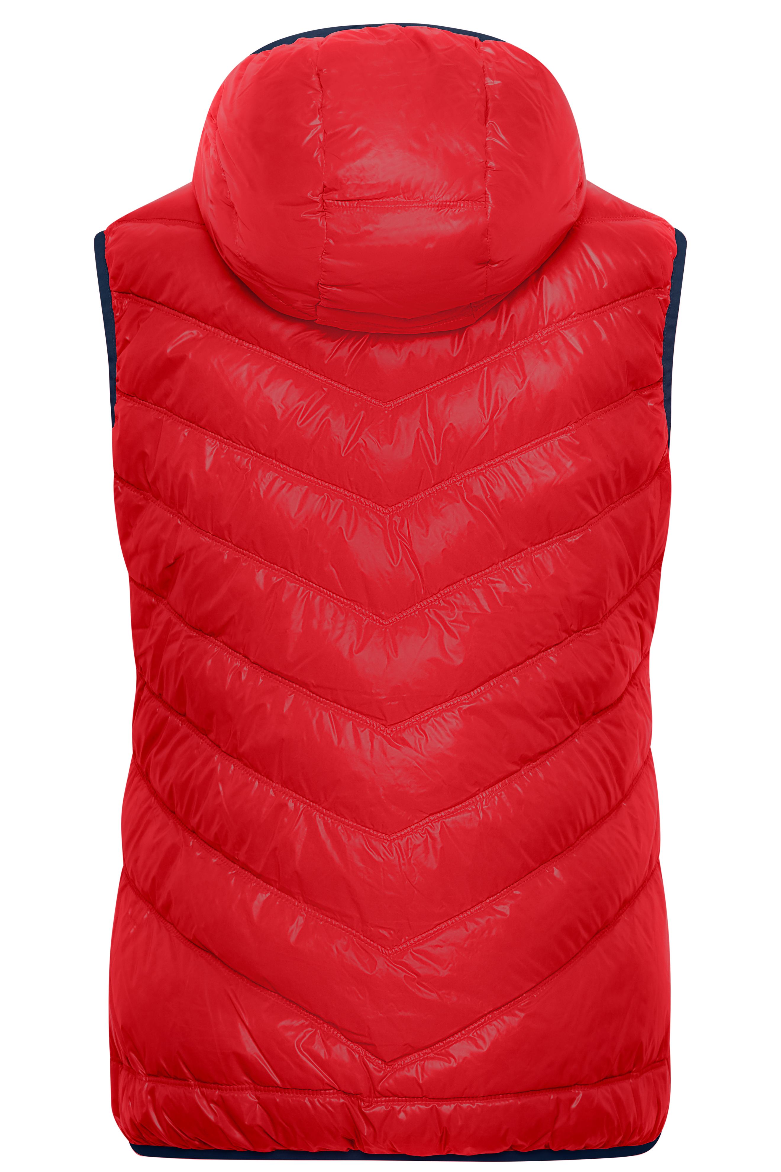 Ladies' Down Vest JN1061 Ultraleichte sportliche Daunenweste mit Kapuze