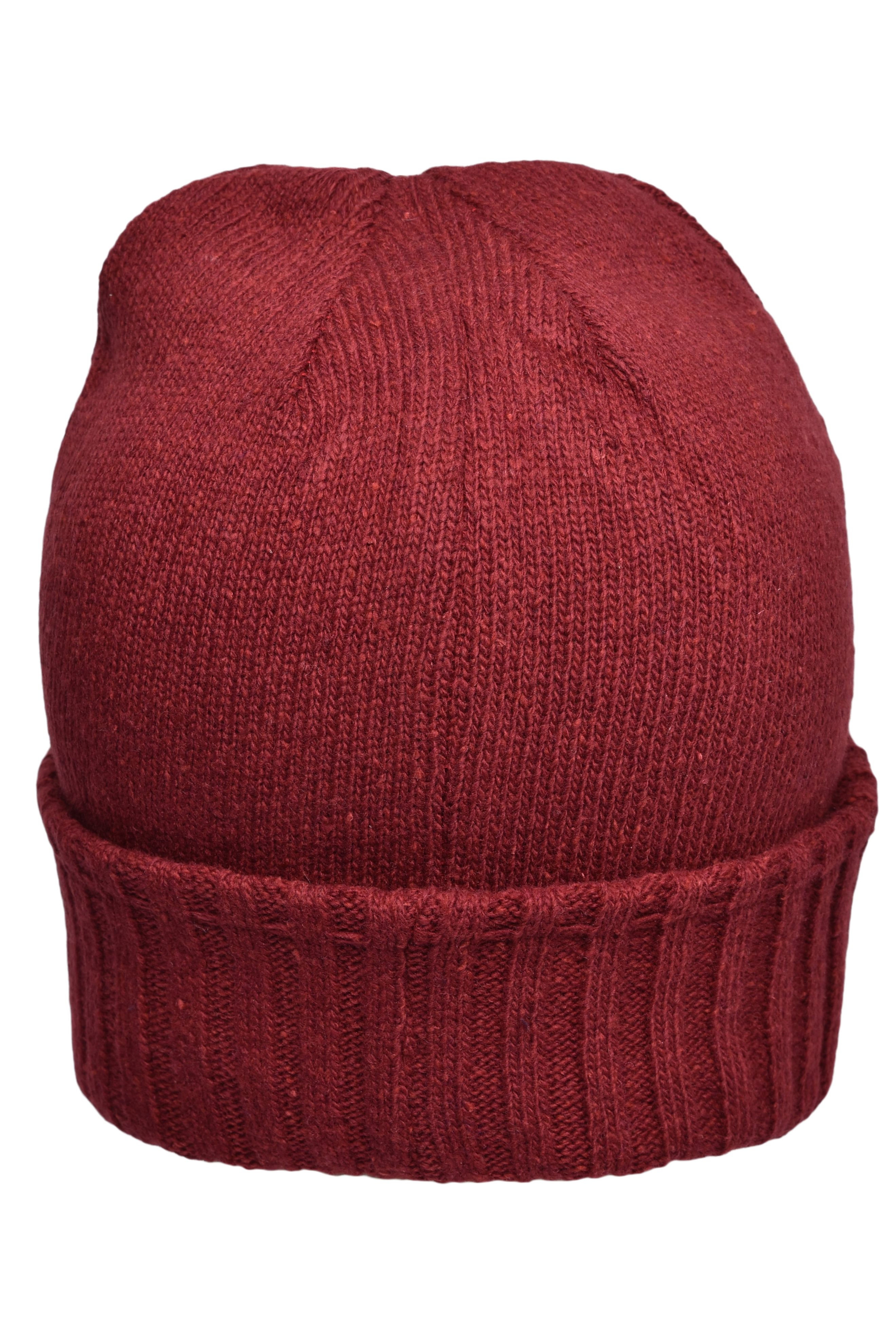 Melange Hat Basic MB7979 Elegante Strickmütze mit Krempe