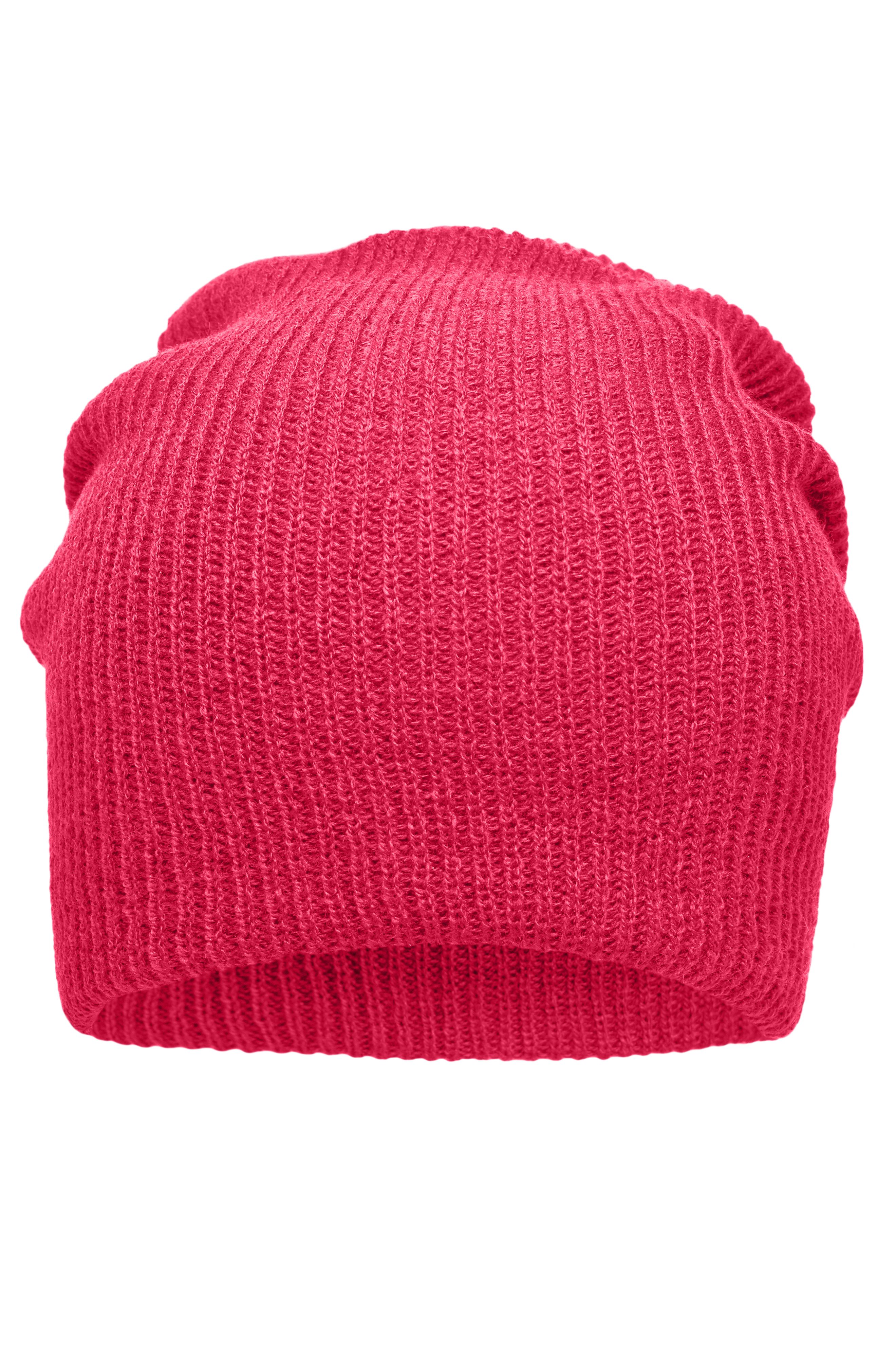 Knitted Long Beanie MB7955 Lässige überlange Strickmütze