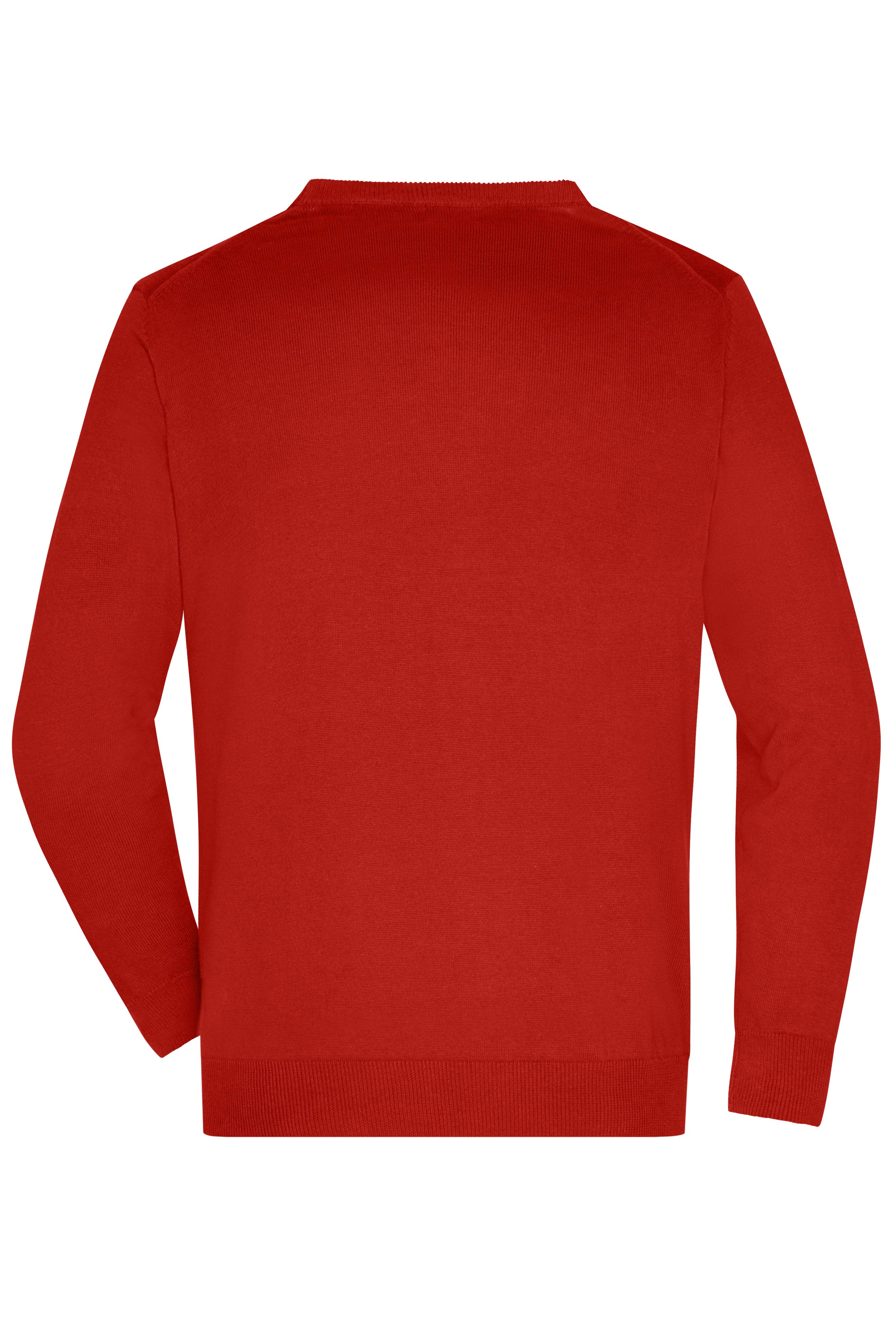 Men's V-Neck Cardigan JN661 Klassische Baumwoll-Strickjacke