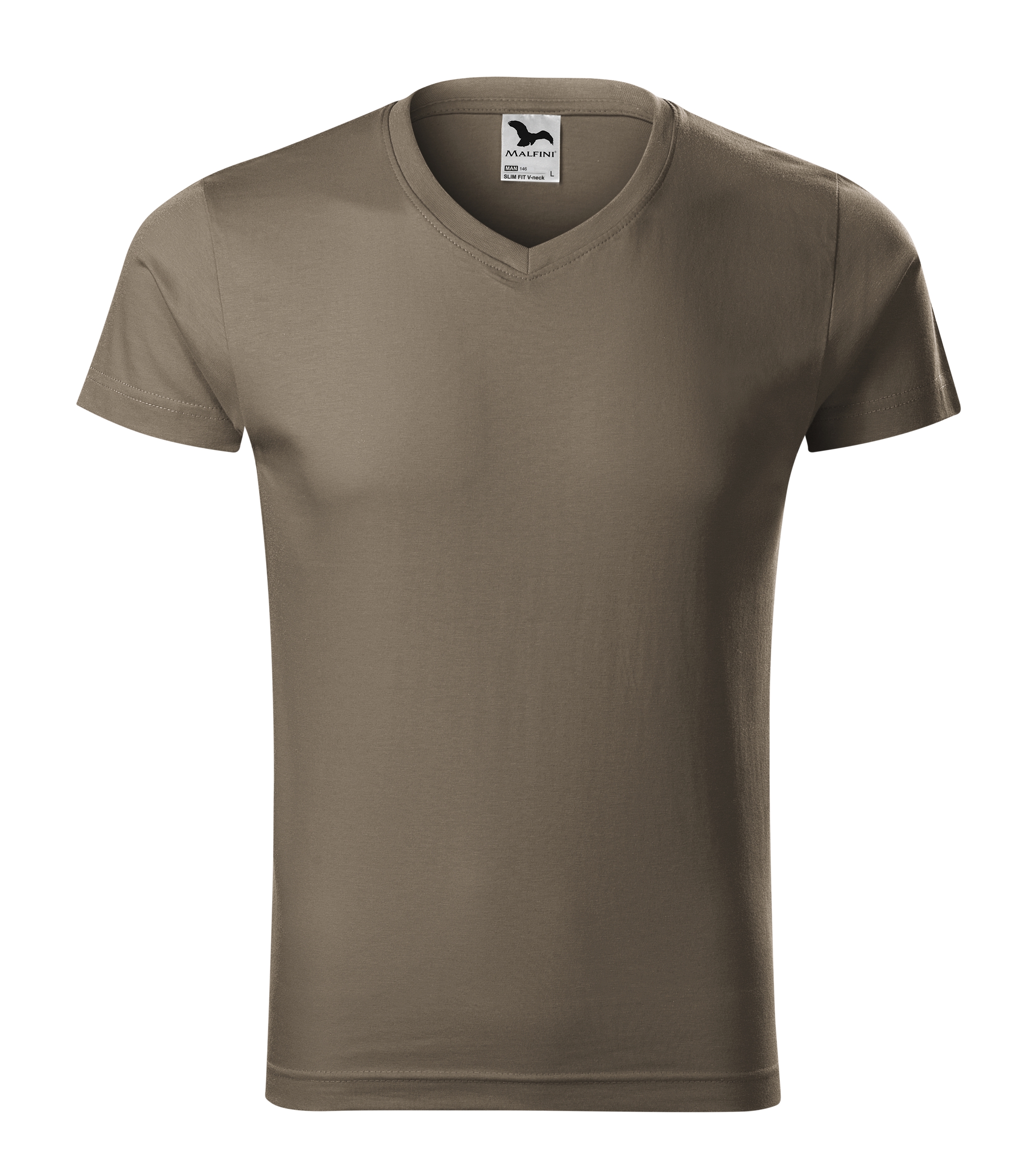 Slim Fit V-neck 146 T-Shirt Herren