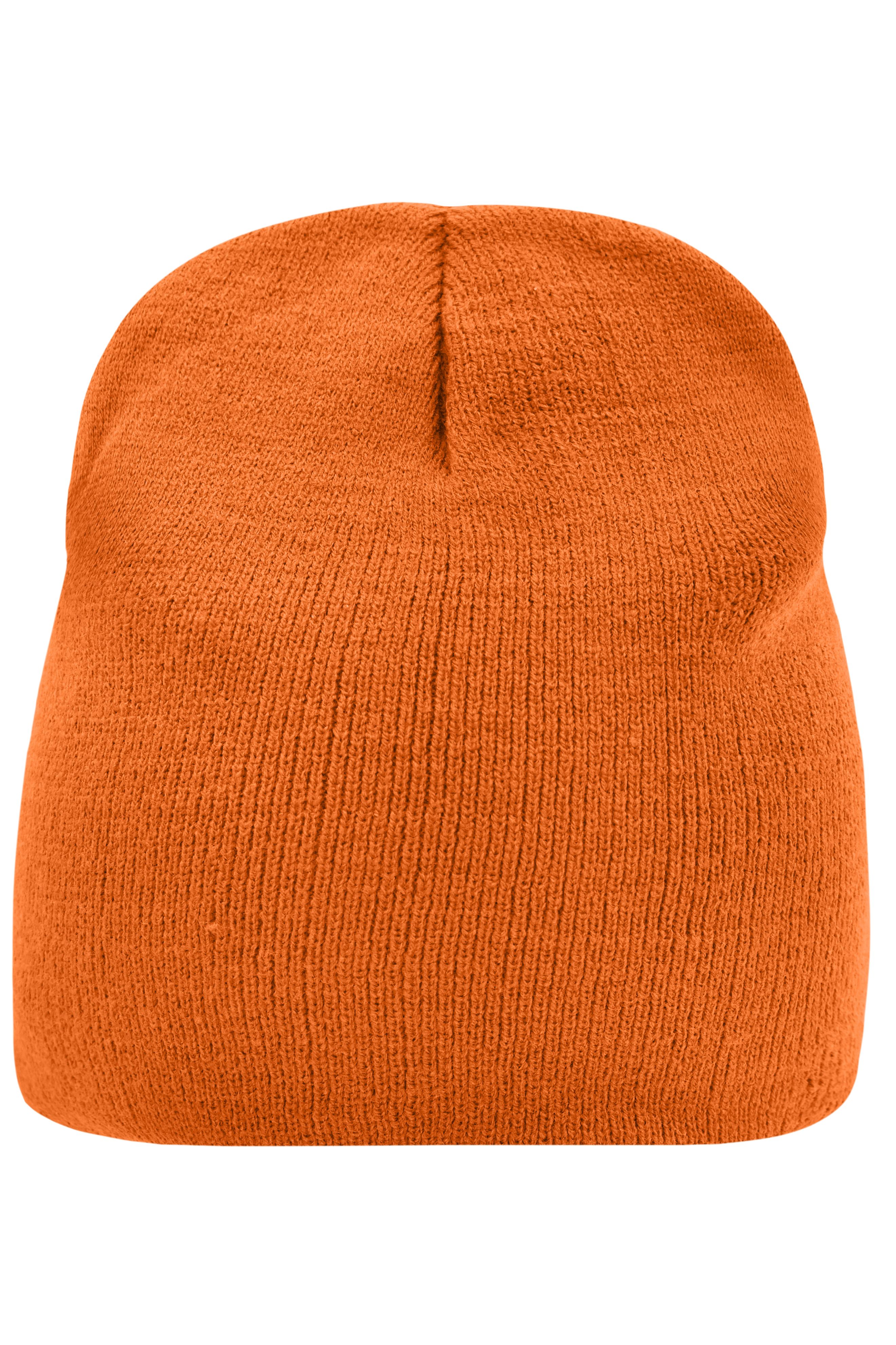 Beanie No.1 MB7580 Enganliegende Strickmütze ohne Umschlag