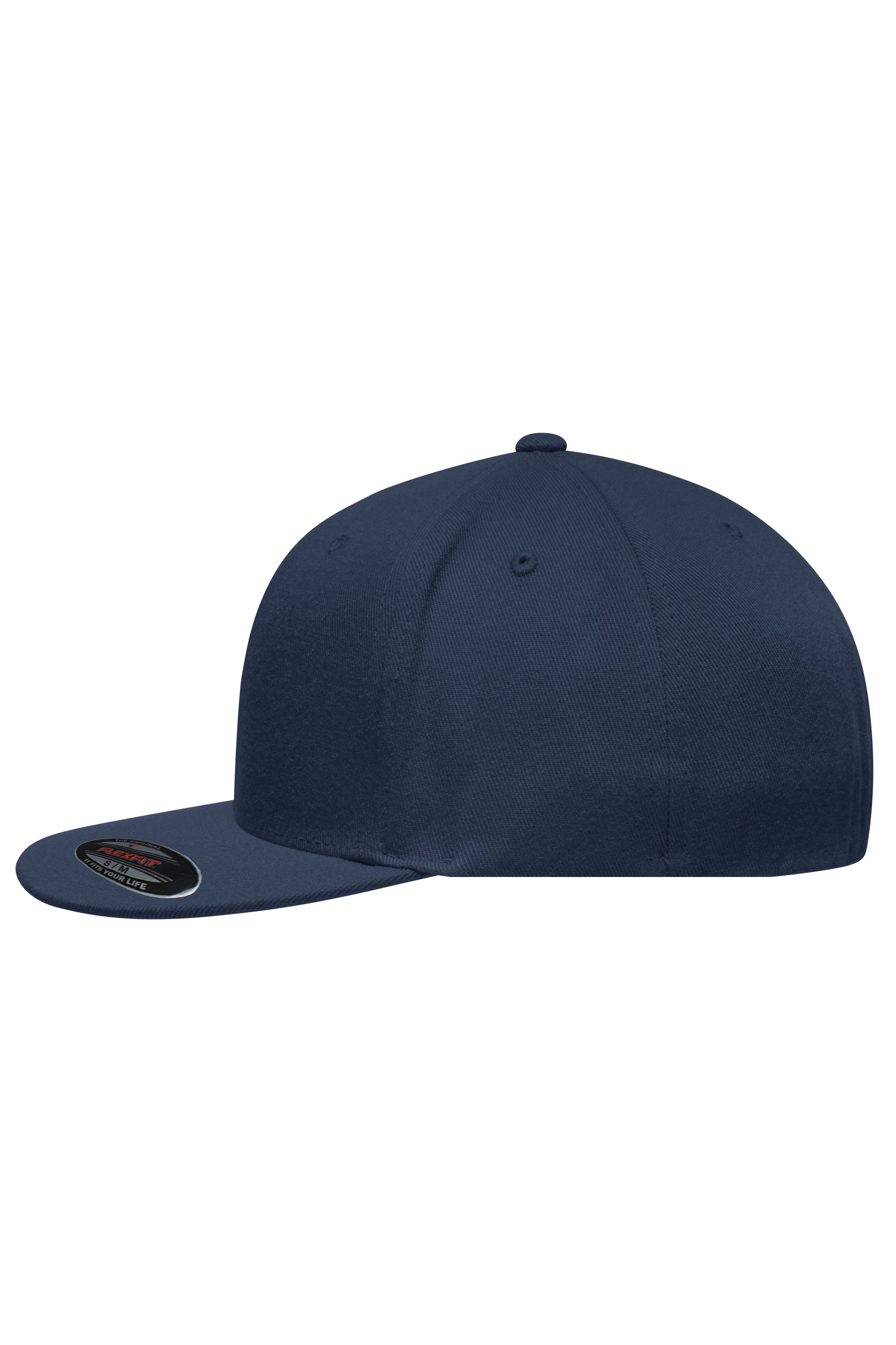 Flexfit® Flat Peak Cap MB6184 6 Panel Cap ohne Verschluss