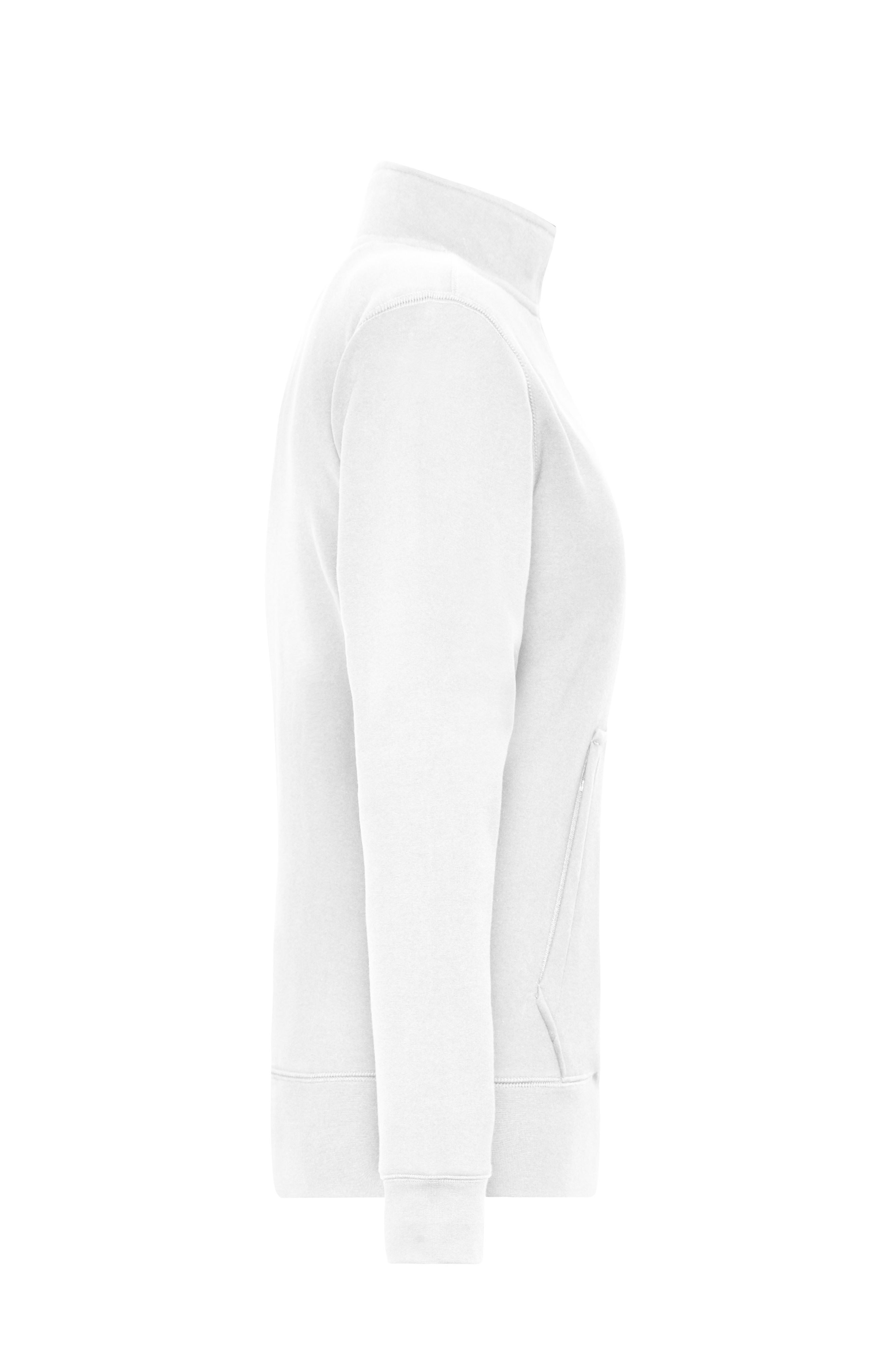 Ladies' Doubleface Work Jacket -  SOLID - JN1809 Funktionelle Jacke mit Stehkragen und Kängurutasche