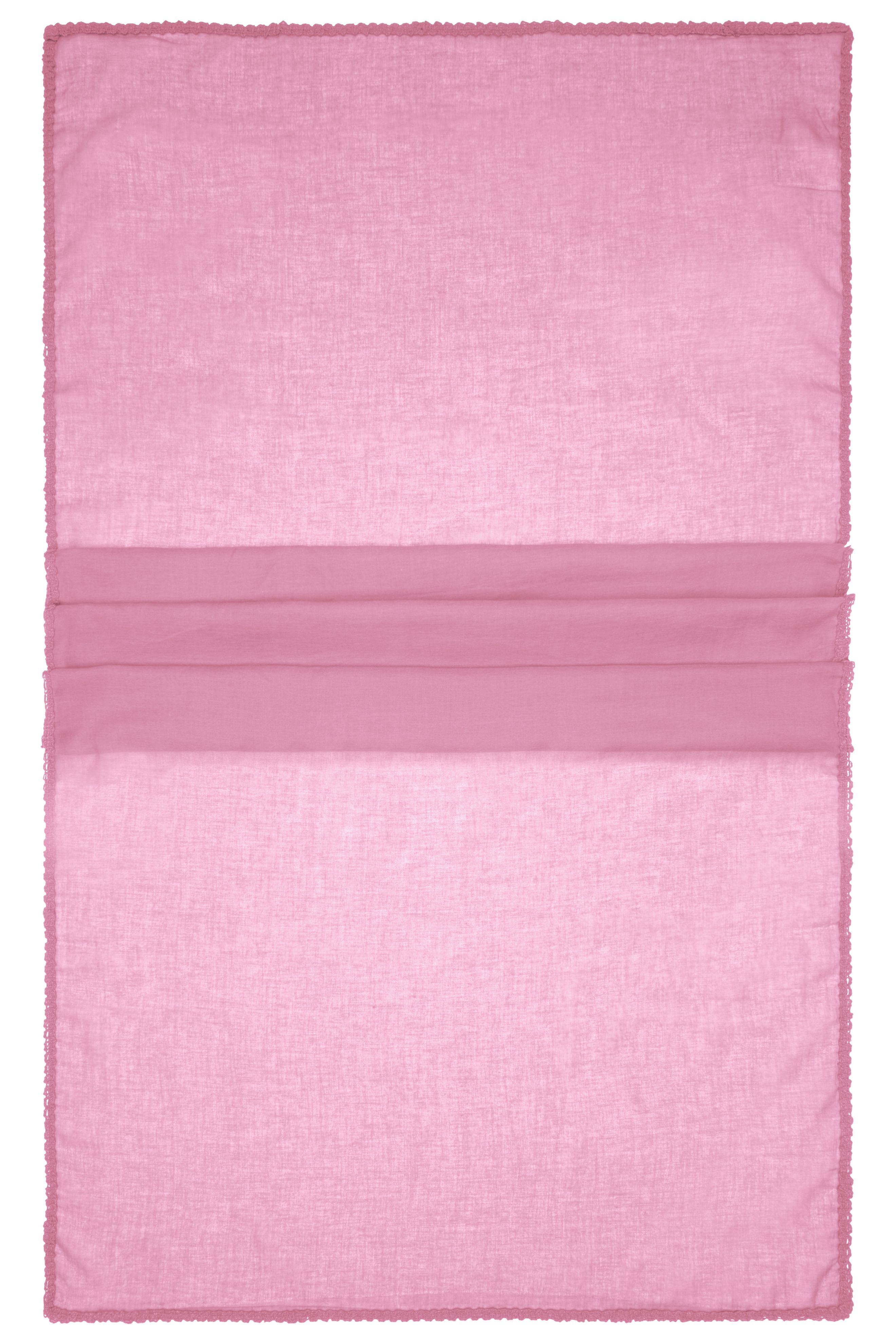 Cotton Scarf MB6404 Modischer Schal mit Zierbordüre entlang der Kante