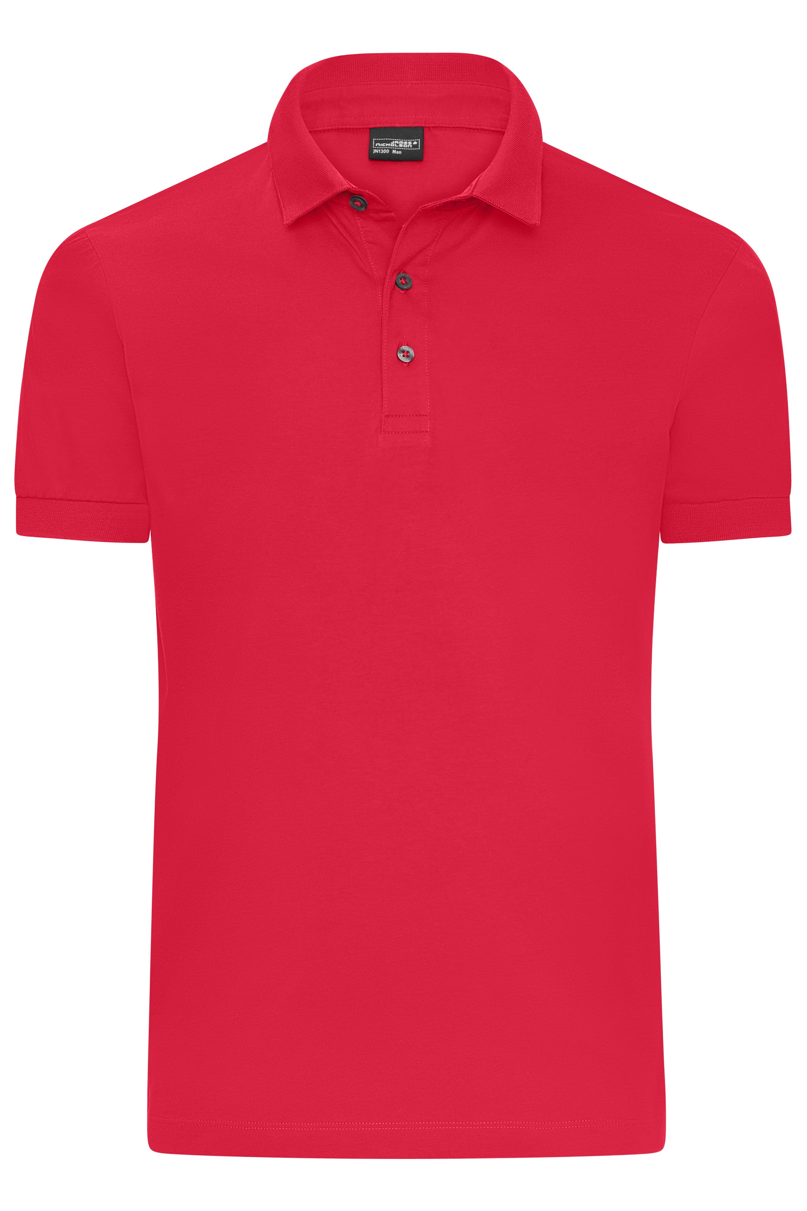 Men's Mercerised Polo JN1300 Regular-Fit Polo in Premiumqualität