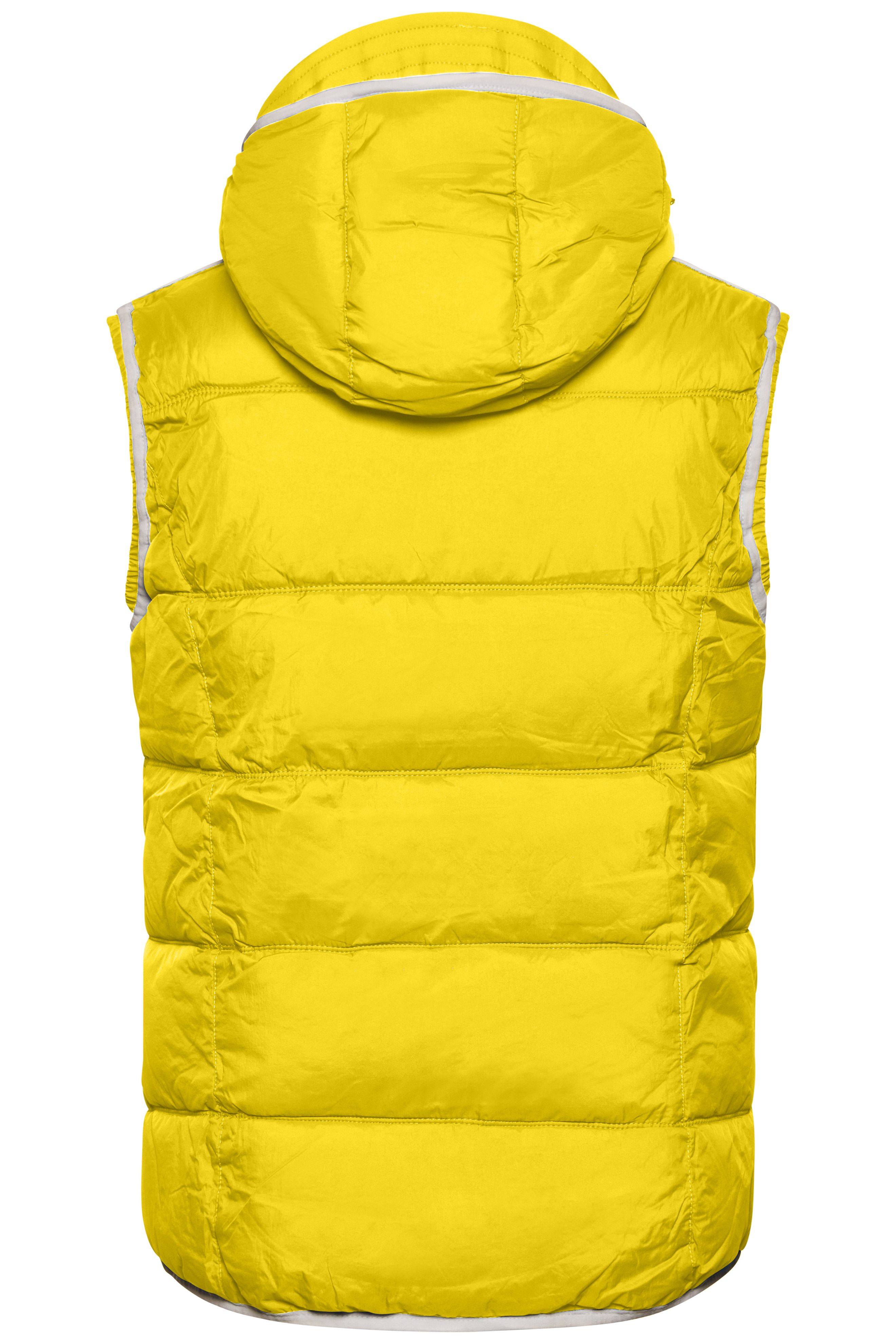 Men's Maritime Vest JN1076 Modische Steppweste mit angeschnittener Kapuze Men's Maritime Vest JN1076 Modische Steppweste mit angeschnittener Kapuze