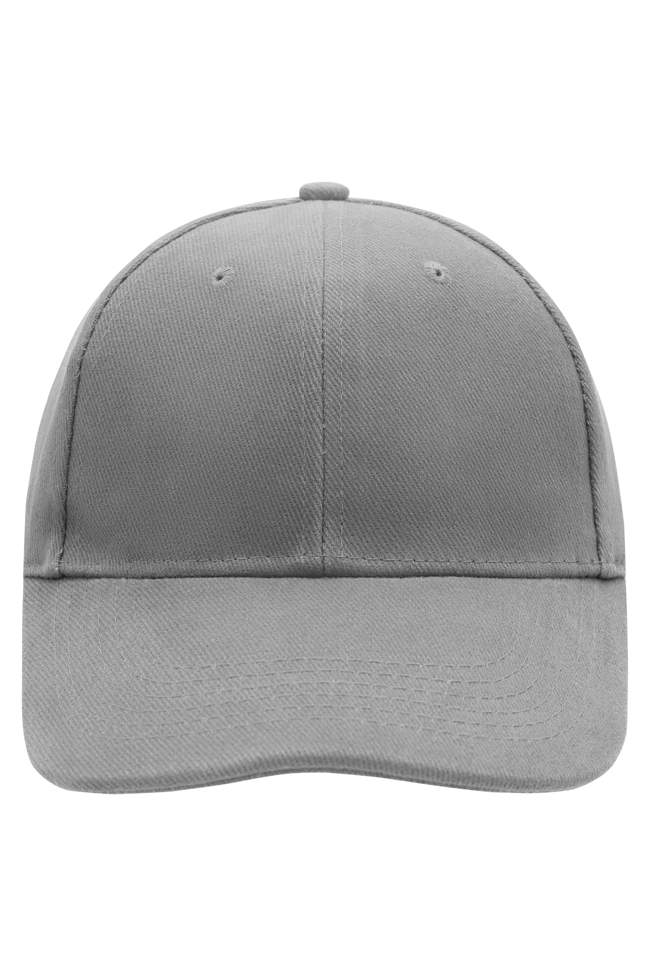 6 Panel Cap Laminated MB016 Klassisches Cap mit laminierten Frontpanels