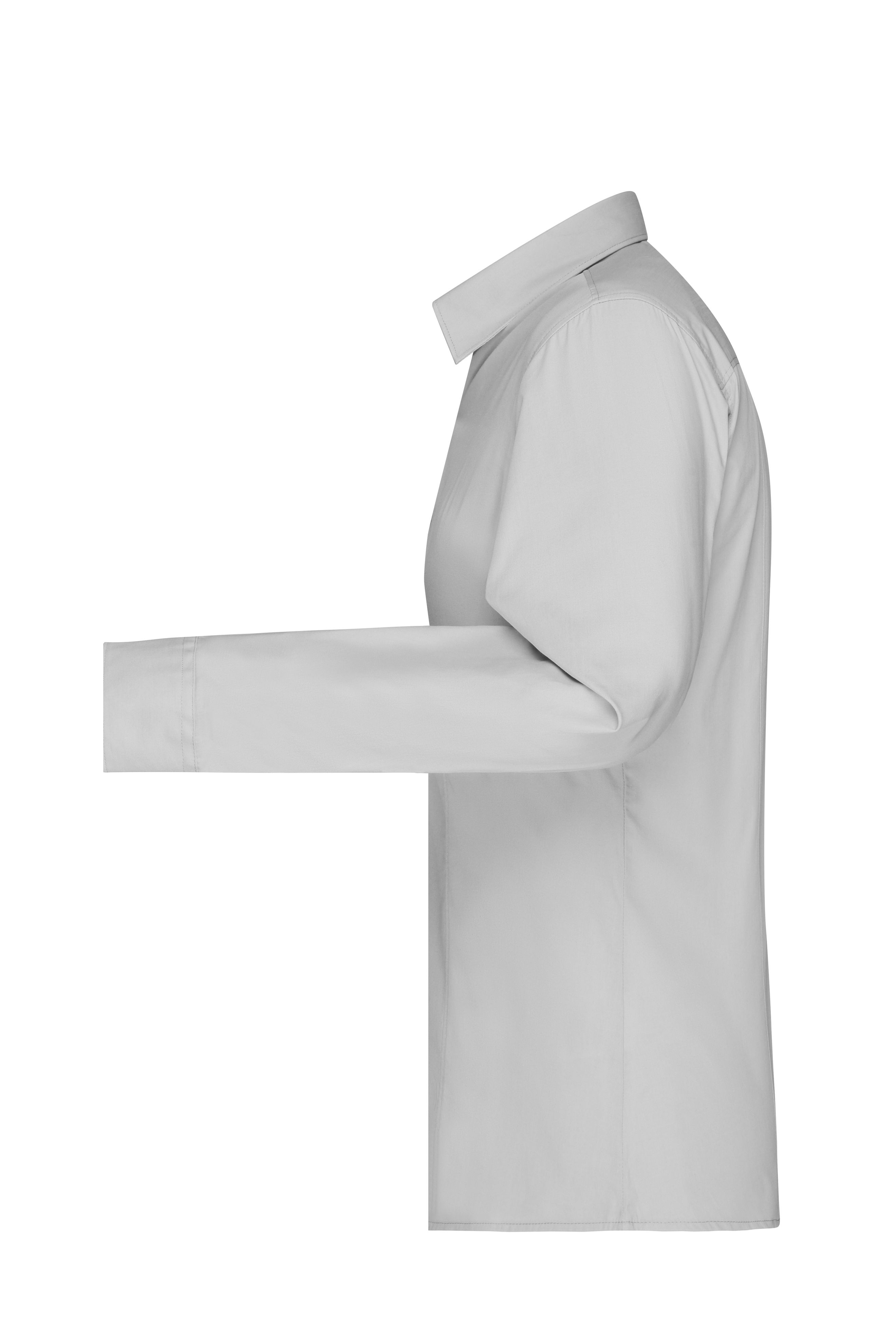 Ladies' Shirt Longsleeve Poplin JN677 Klassisches Shirt aus pflegeleichtem Mischgewebe