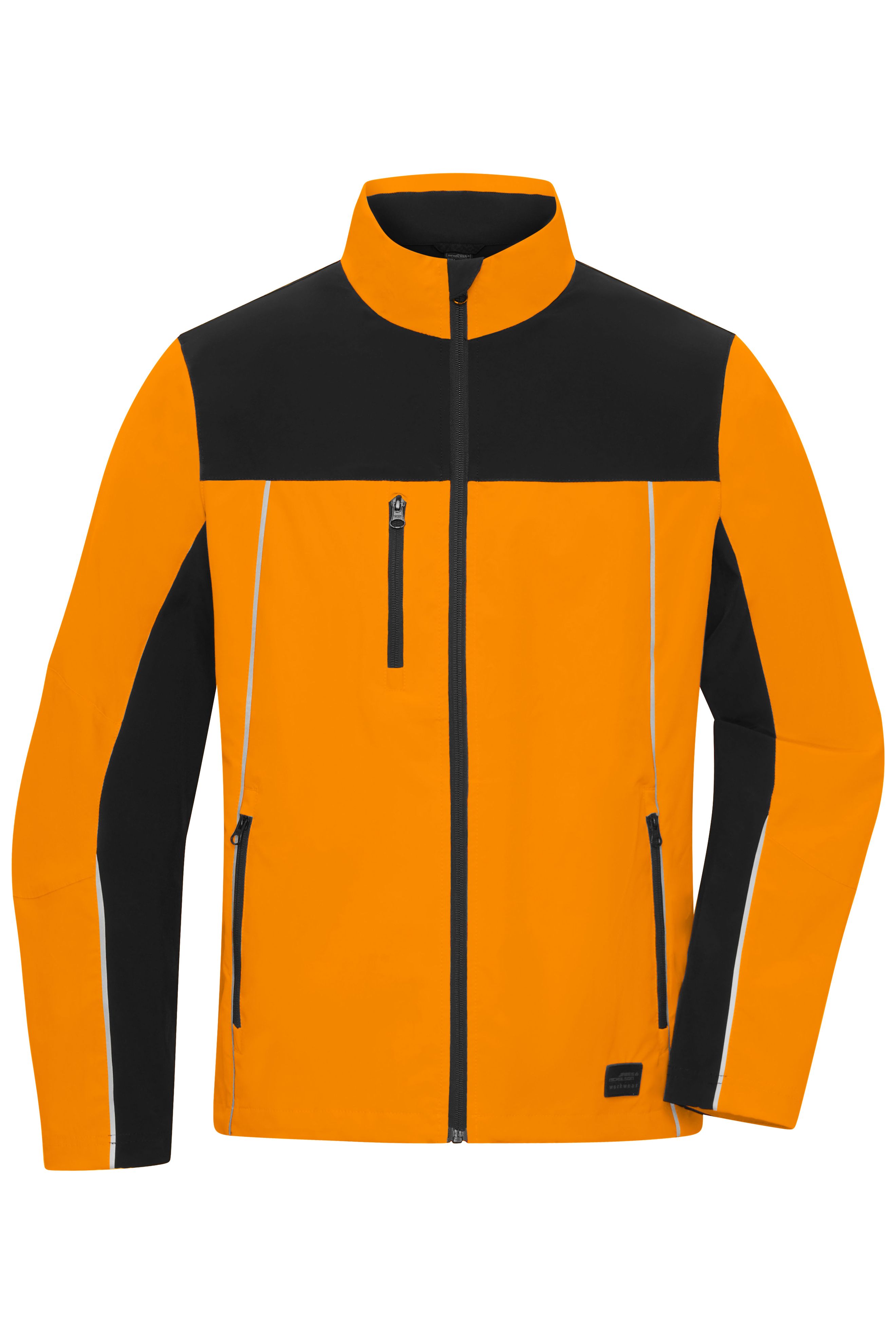 Signal-Workwear Jacket JN1854 Leichte, elastische Jacke in Signalfarbe
