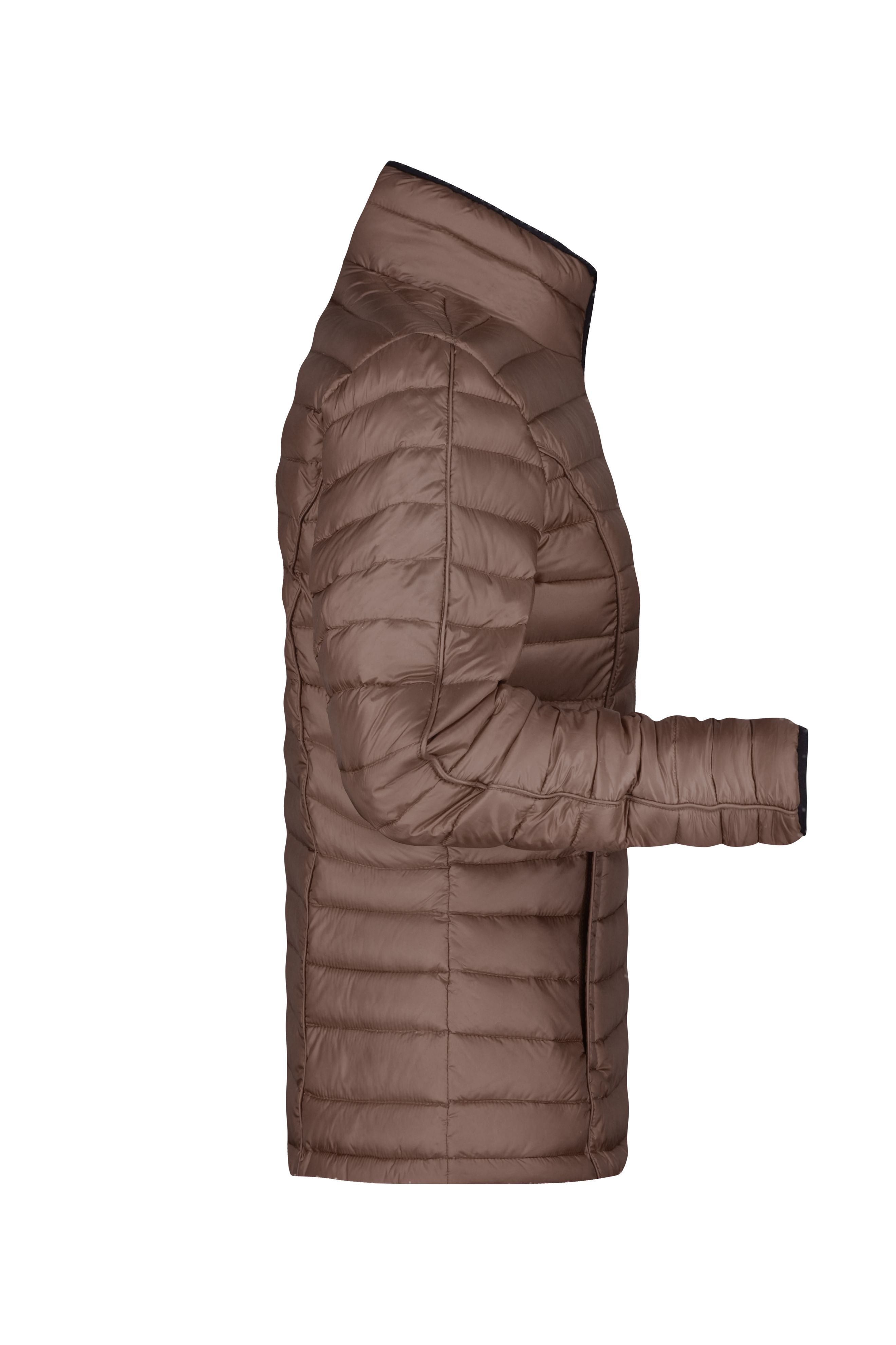 Ladies' Quilted Down Jacket JN1081 Sportliche Daunenjacke mit Stehkragen