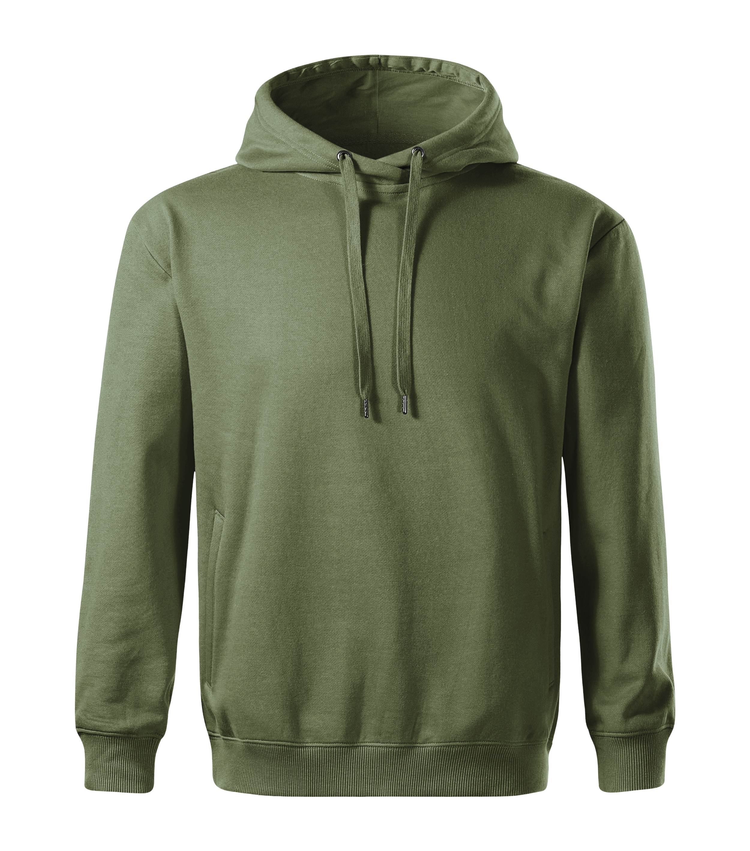 Pullover Herren - MOON 420 - Kapuze mit Innenfutter, fließender Schnitt mit Seitennähten und Känguru-Leistentaschen - Hoodie Herren Sweatshirt Herren 