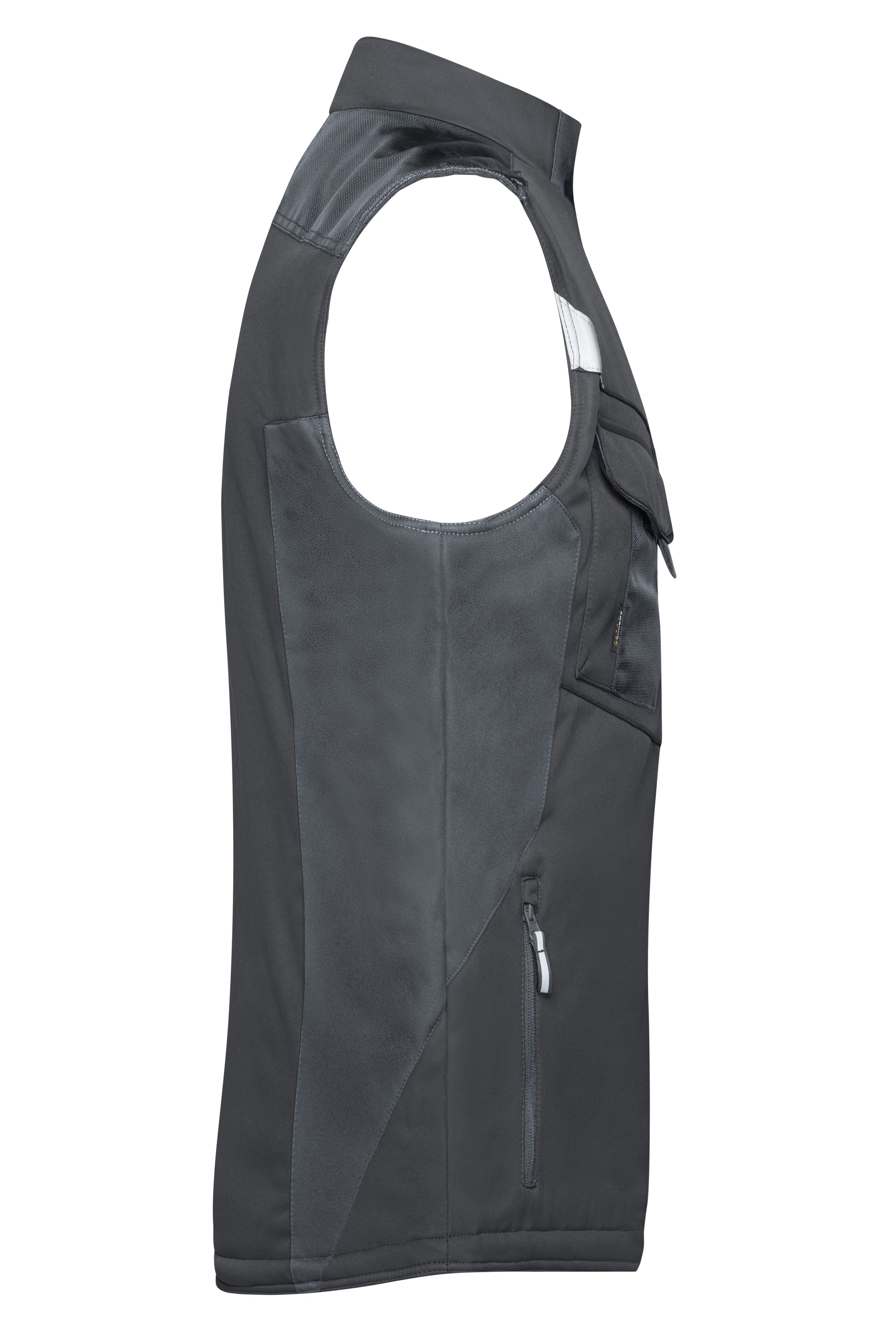 Craftsmen Softshell Vest - STRONG - JN825 Professionelle Softshellweste mit warmem Innenfutter