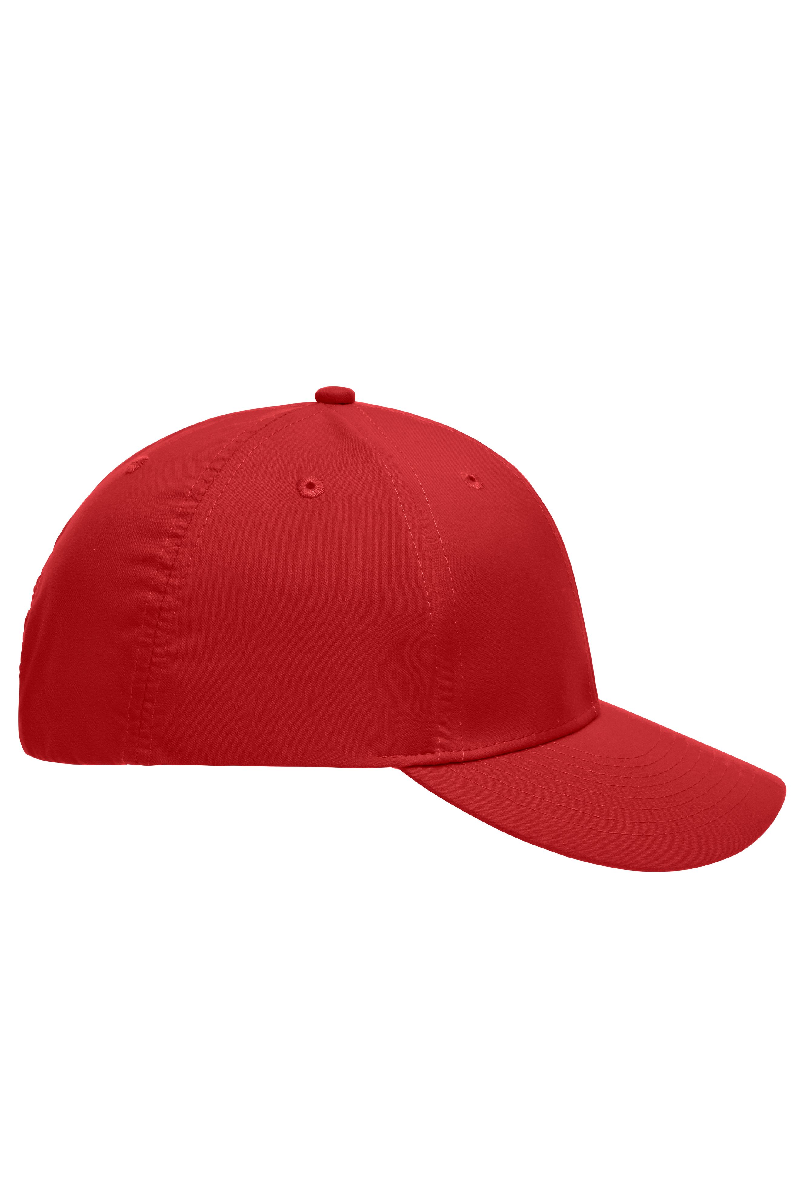 6 Panel Polyester Peach Cap MB6135 Funktionelles Cap mit weicher Microfaser Oberfläche