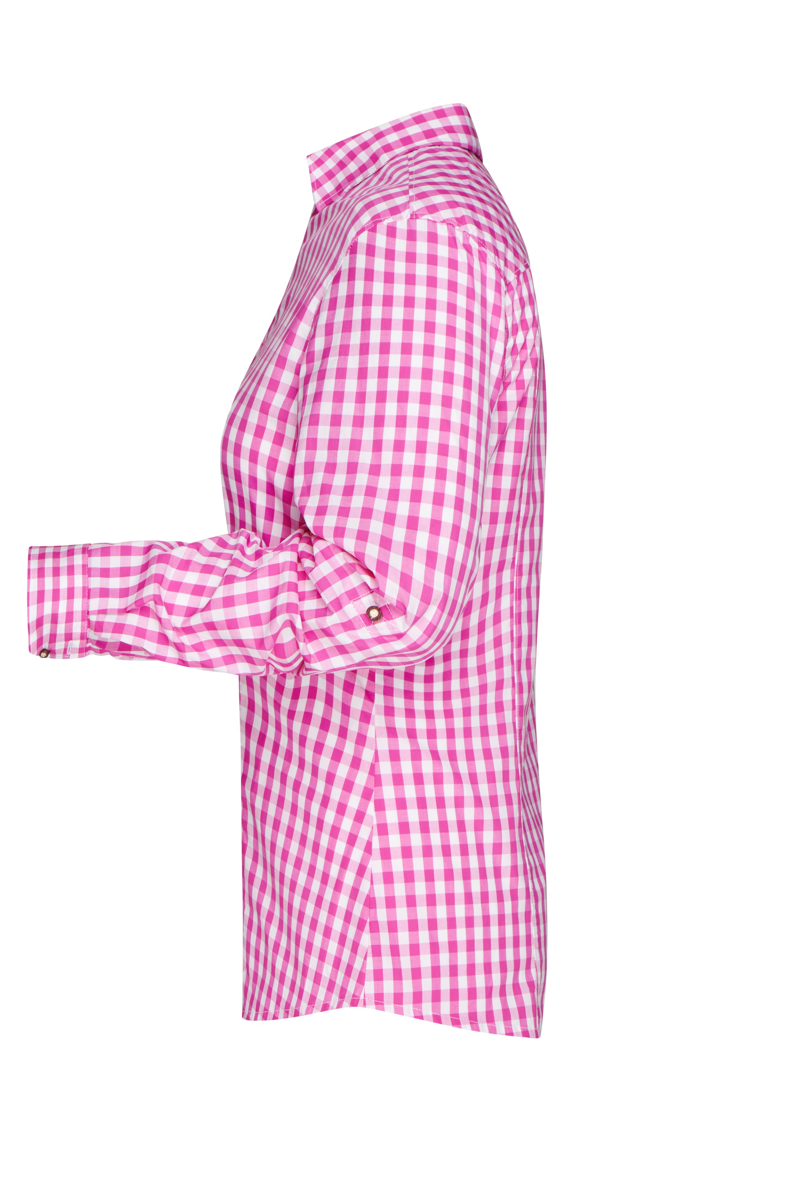 Ladies' Traditional Shirt JN637 Damen-Bluse und Herren-Hemd im klassischen Trachtenlook Ladies' Traditional Shirt JN637 Damen-Bluse und Herren-Hemd im klassischen Trachtenlook