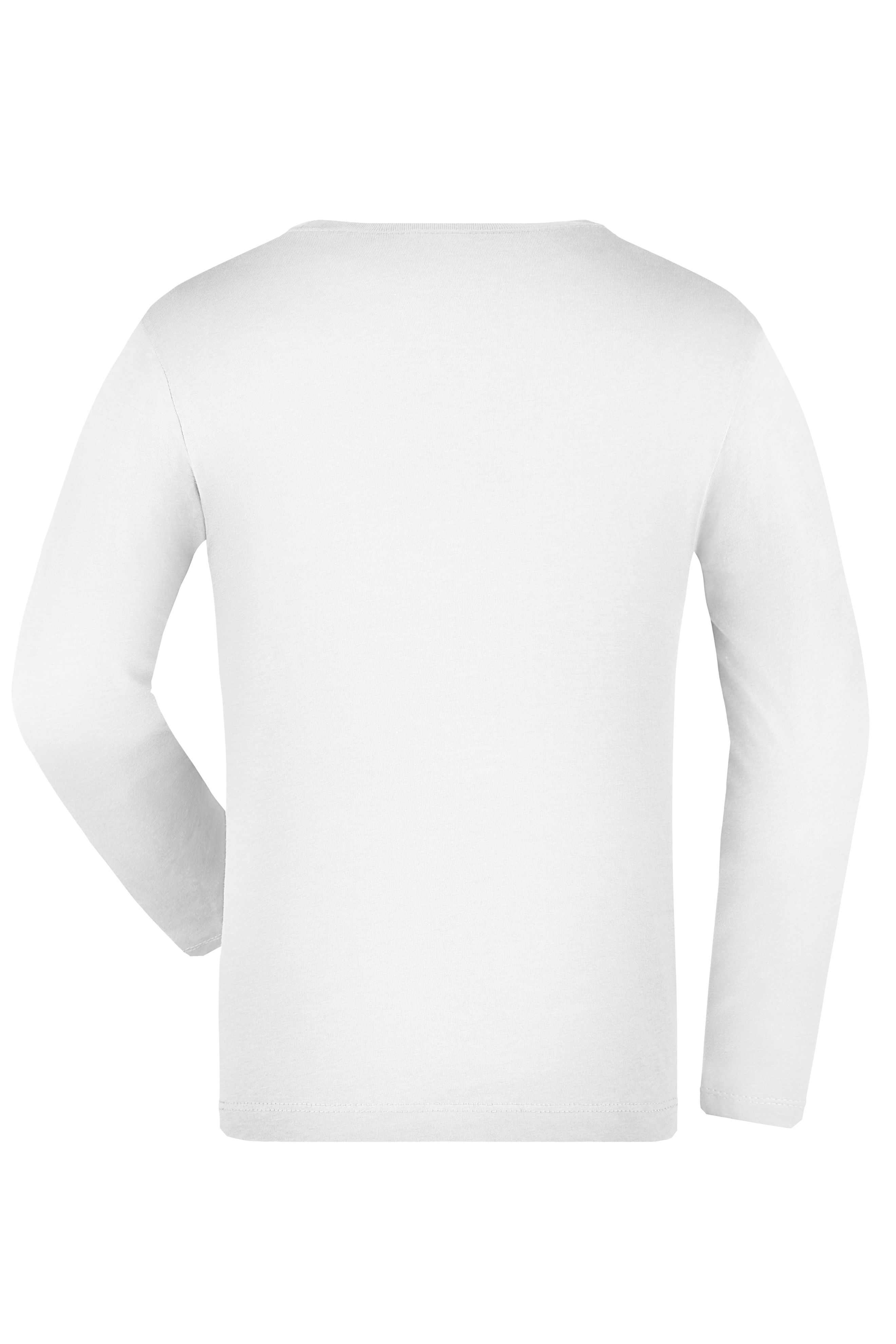 Junior Shirt Long-Sleeved Medium JN913K Langarm T-Shirt aus Single-Jersey