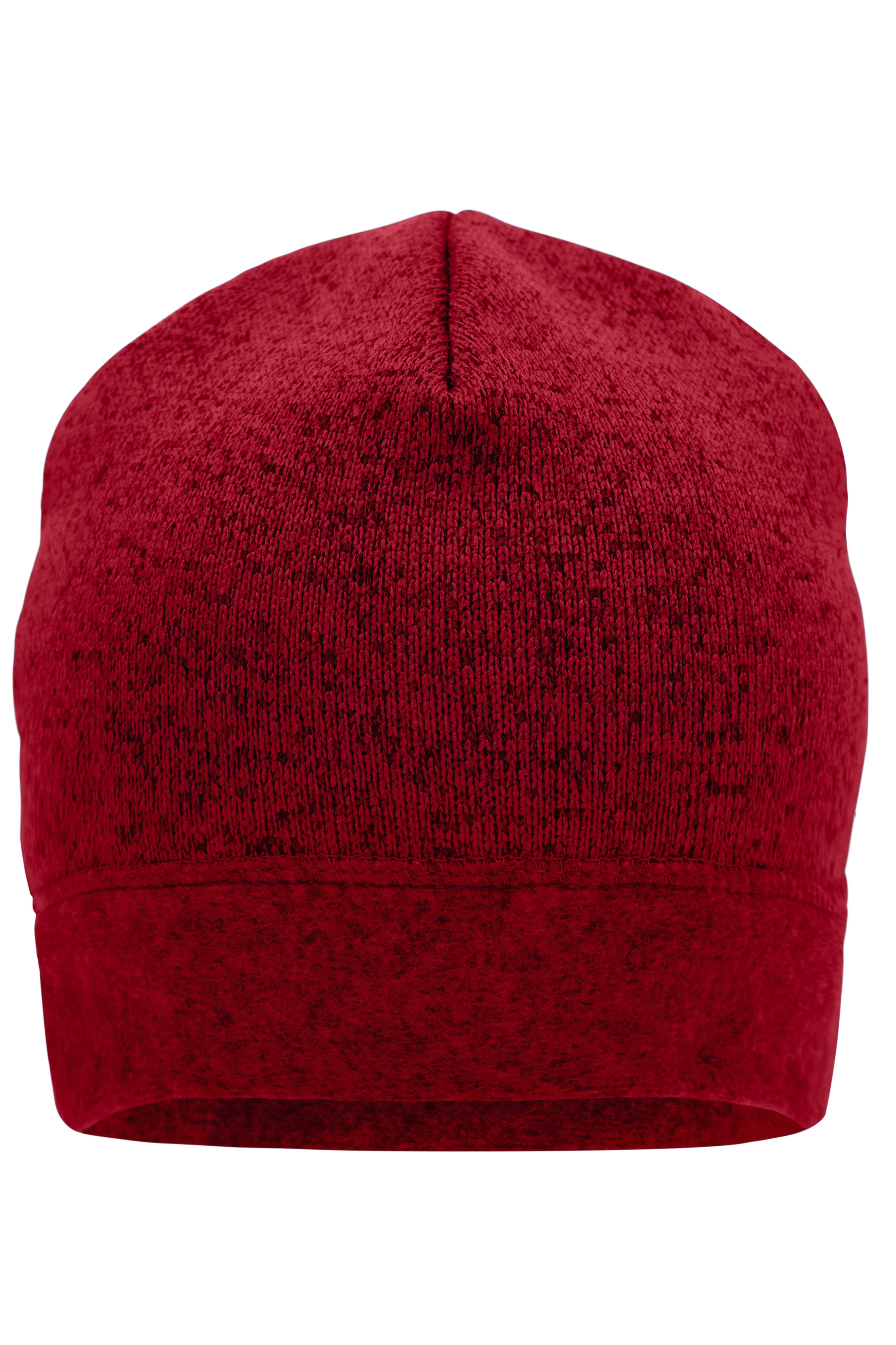 Knitted Fleece Workwear Beanie - STRONG - MB7121 Strickmütze in Melangeoptik