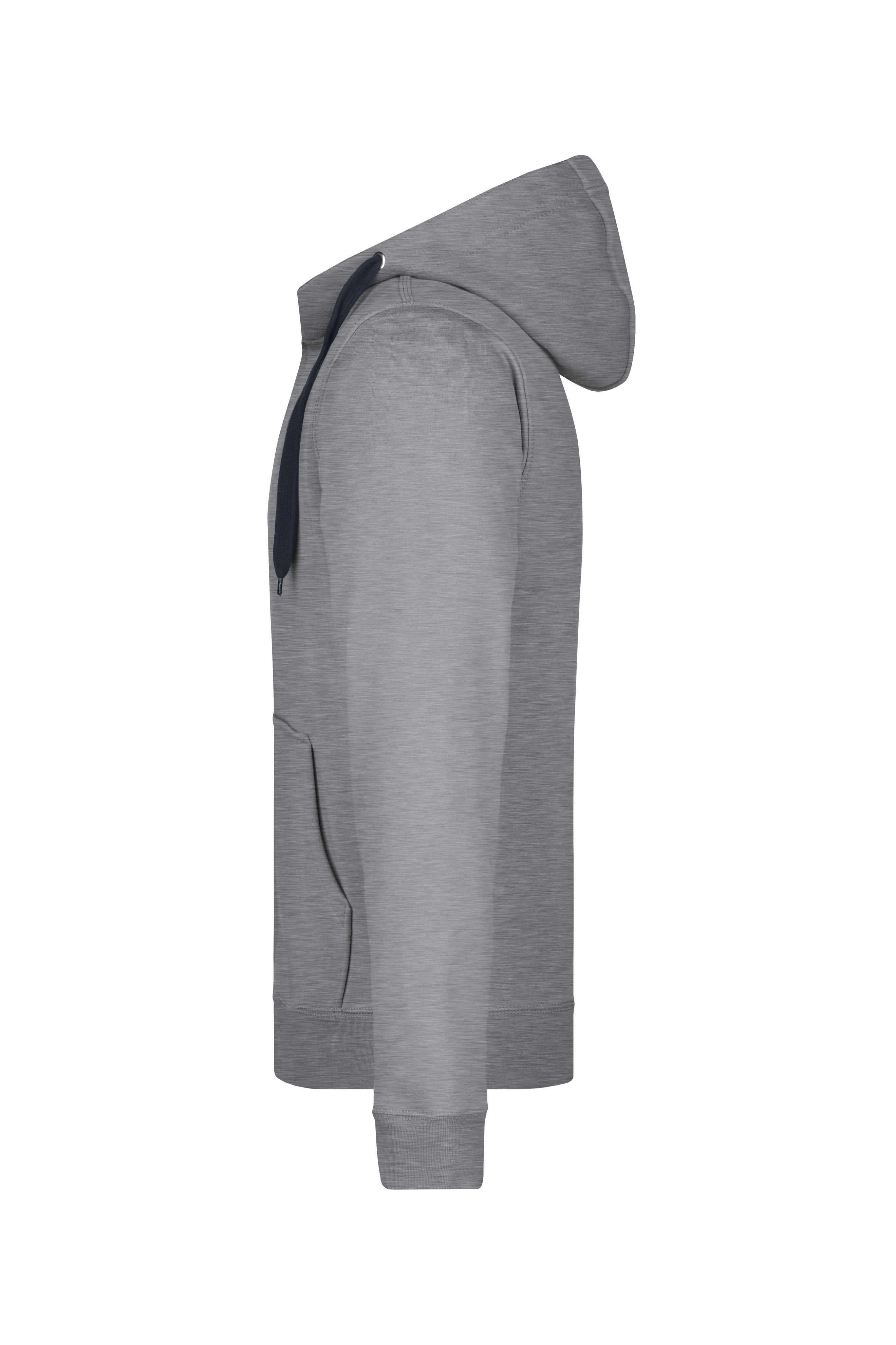 Men's Doubleface Jacket JN355 Sportive Jacke mit Kapuze