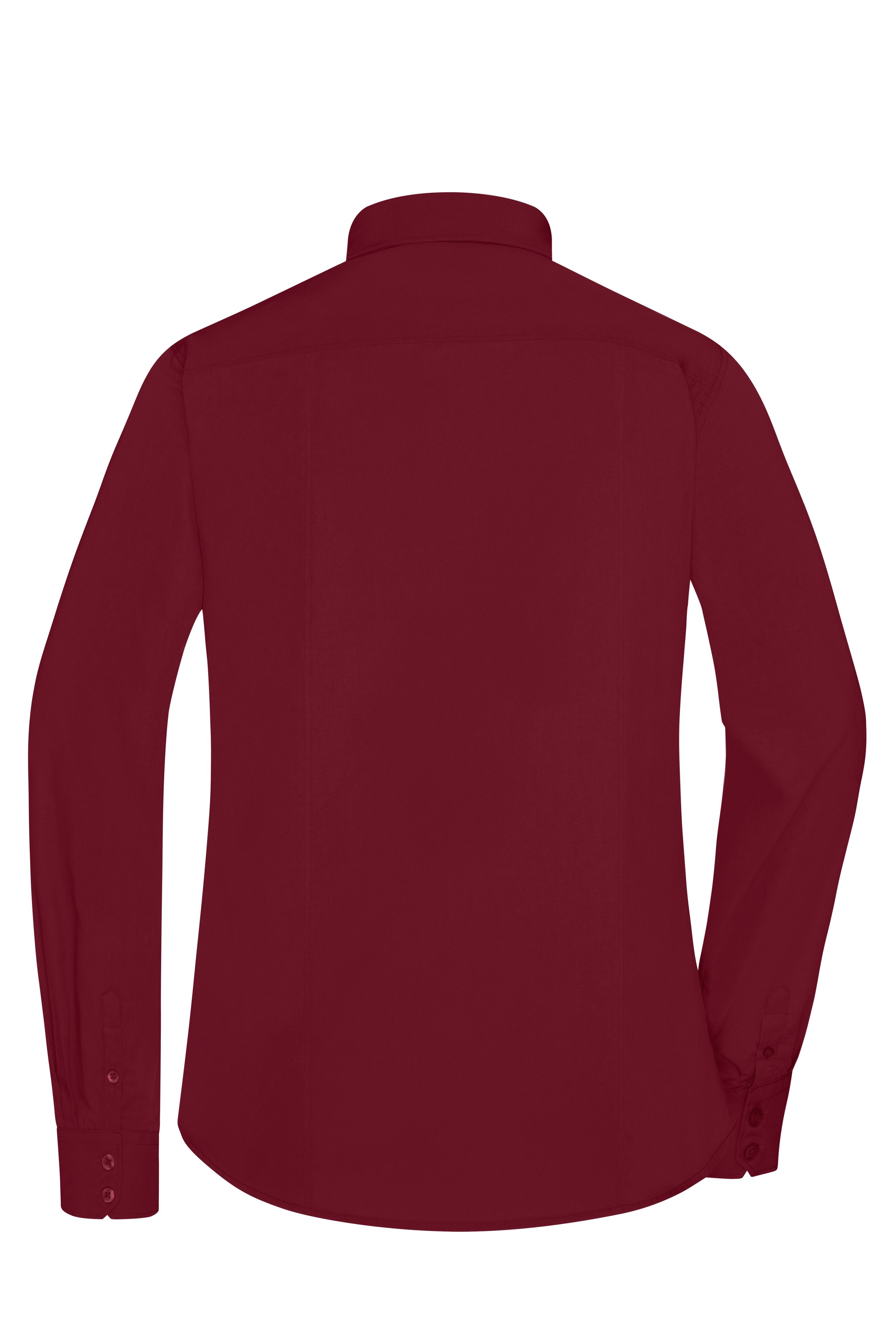 Ladies' Shirt Longsleeve Poplin JN677 Klassisches Shirt aus pflegeleichtem Mischgewebe