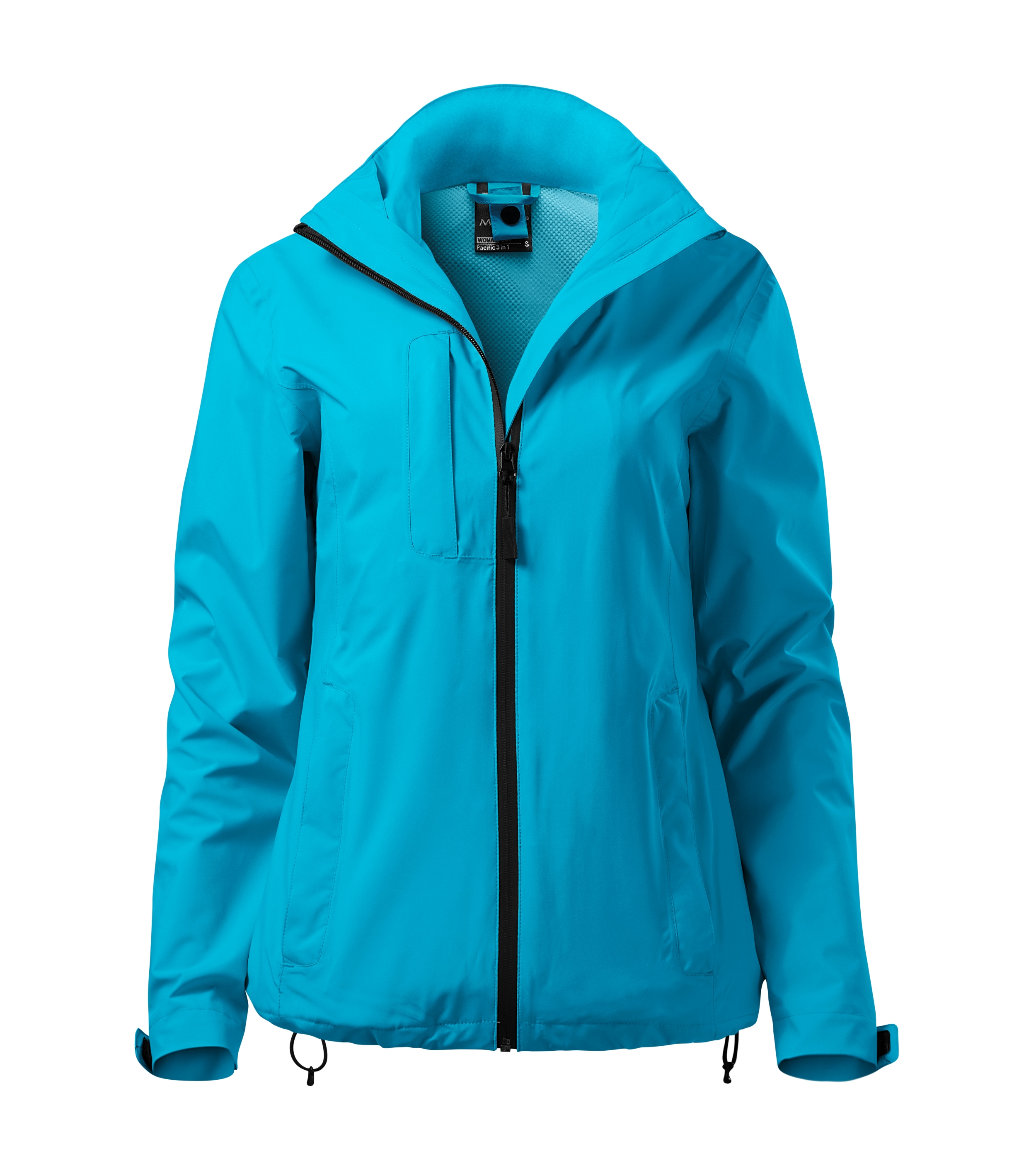 Übergangsjacke Damen - Pacific 3 in 1 534 - Brusttasche und abnehmbare Kapuze - 3 in 1 Jacke Damen  für  Winter und Herbst Übergangsjacke Damen Herbst