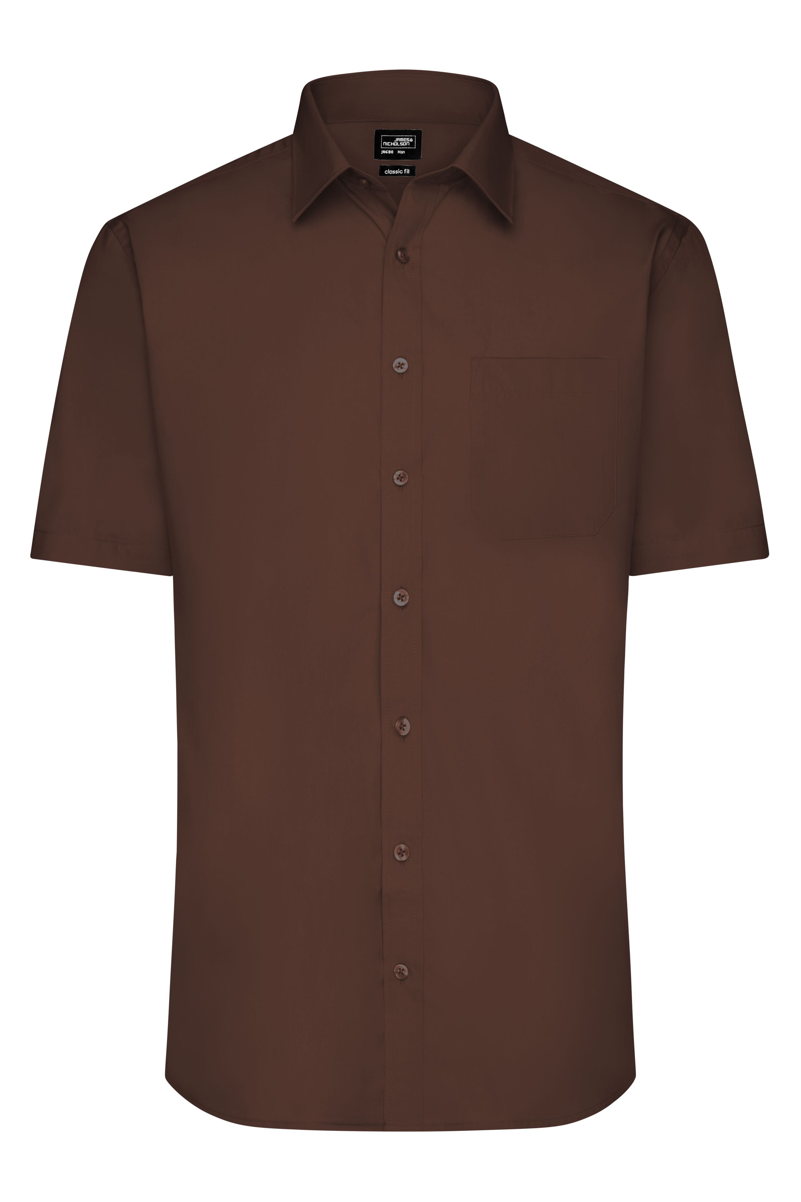 Men's Shirt Shortsleeve Poplin JN680 Klassisches Shirt aus pflegeleichtem Mischgewebe Men's Shirt Shortsleeve Poplin JN680 Klassisches Shirt aus pflegeleichtem Mischgewebe