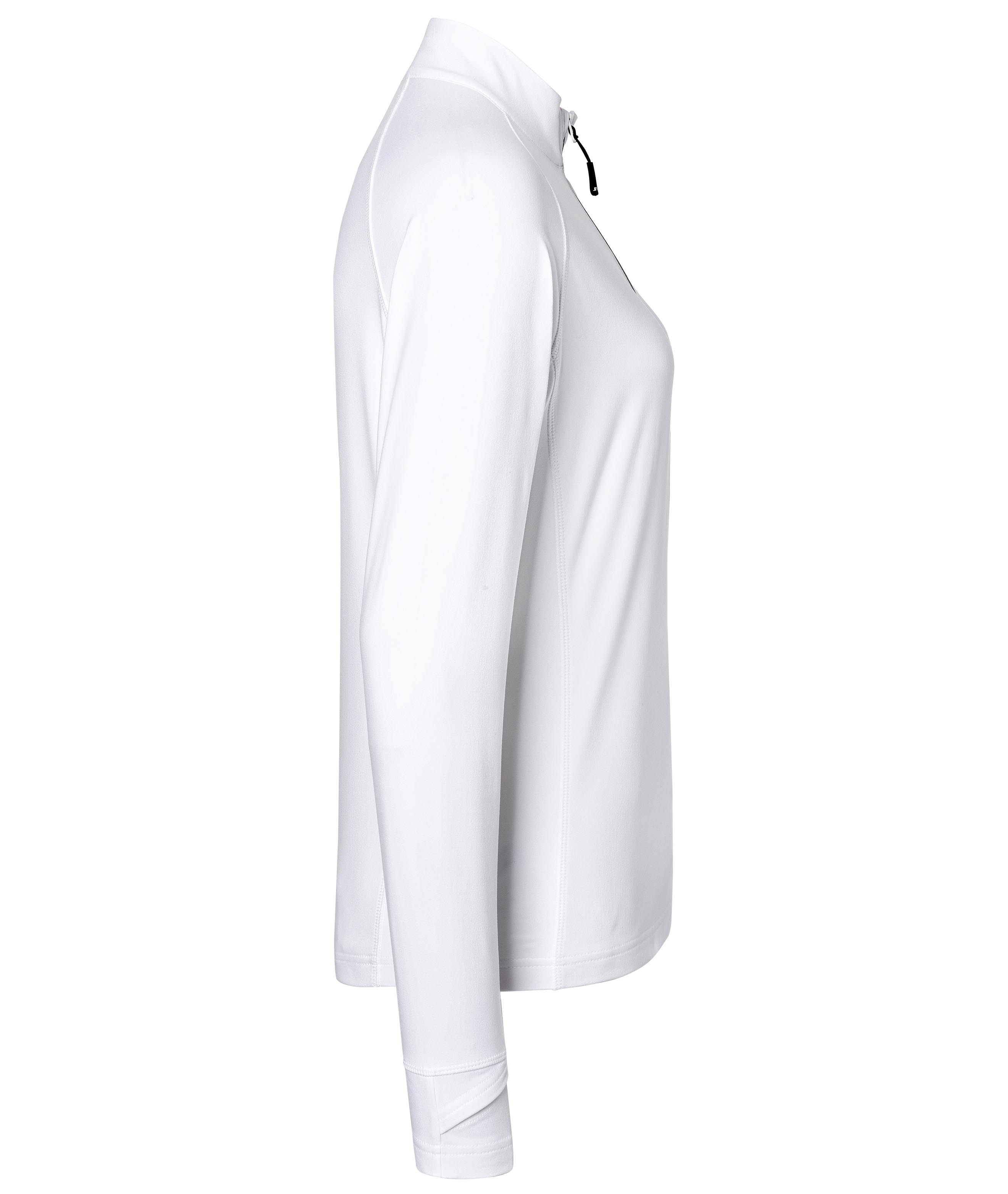 Ladies' Sports  Shirt Half-Zip JN787 Langarm-Shirt mit Reißverschluss für Sport und Freizeit