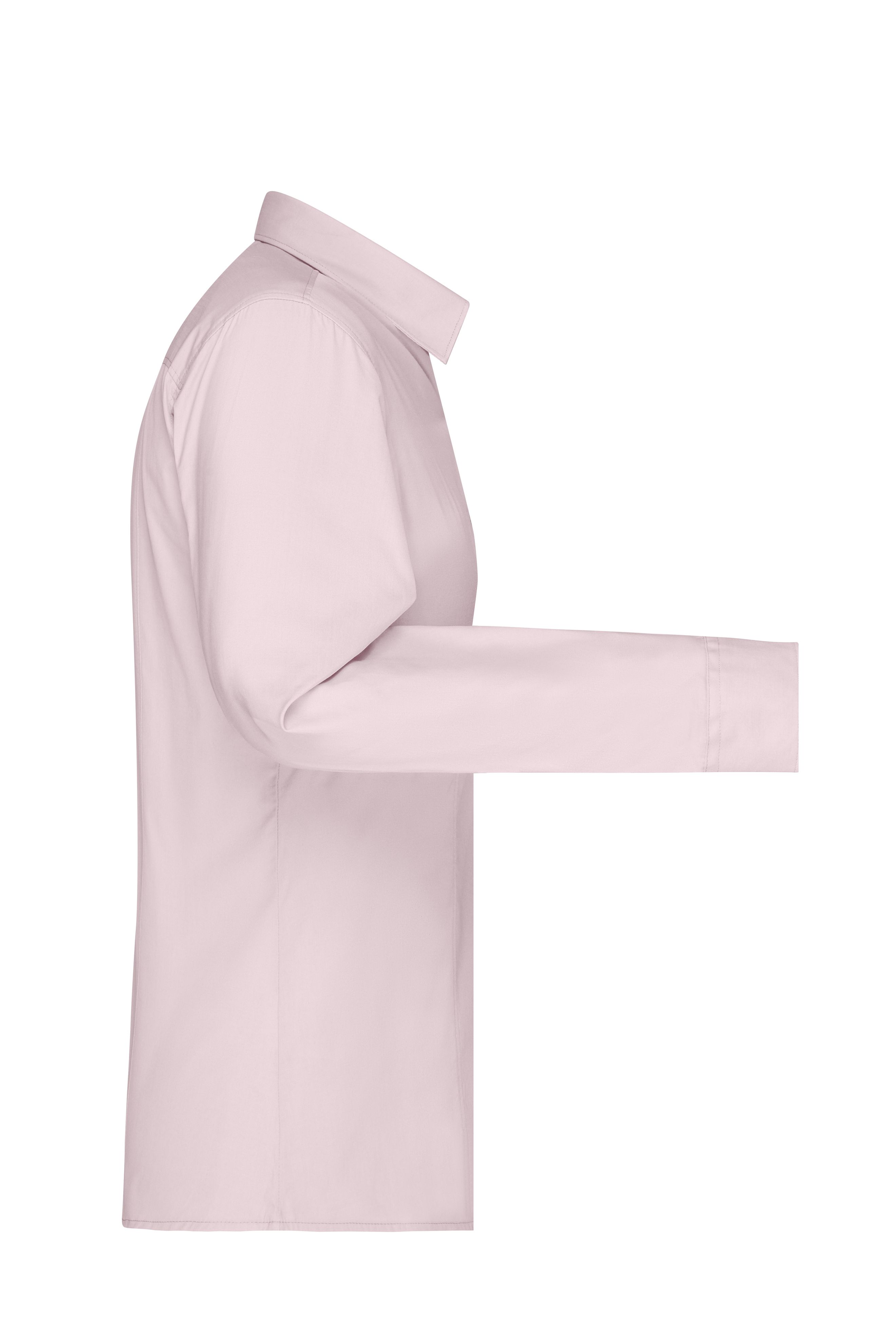 Ladies' Shirt Longsleeve Poplin JN677 Klassisches Shirt aus pflegeleichtem Mischgewebe