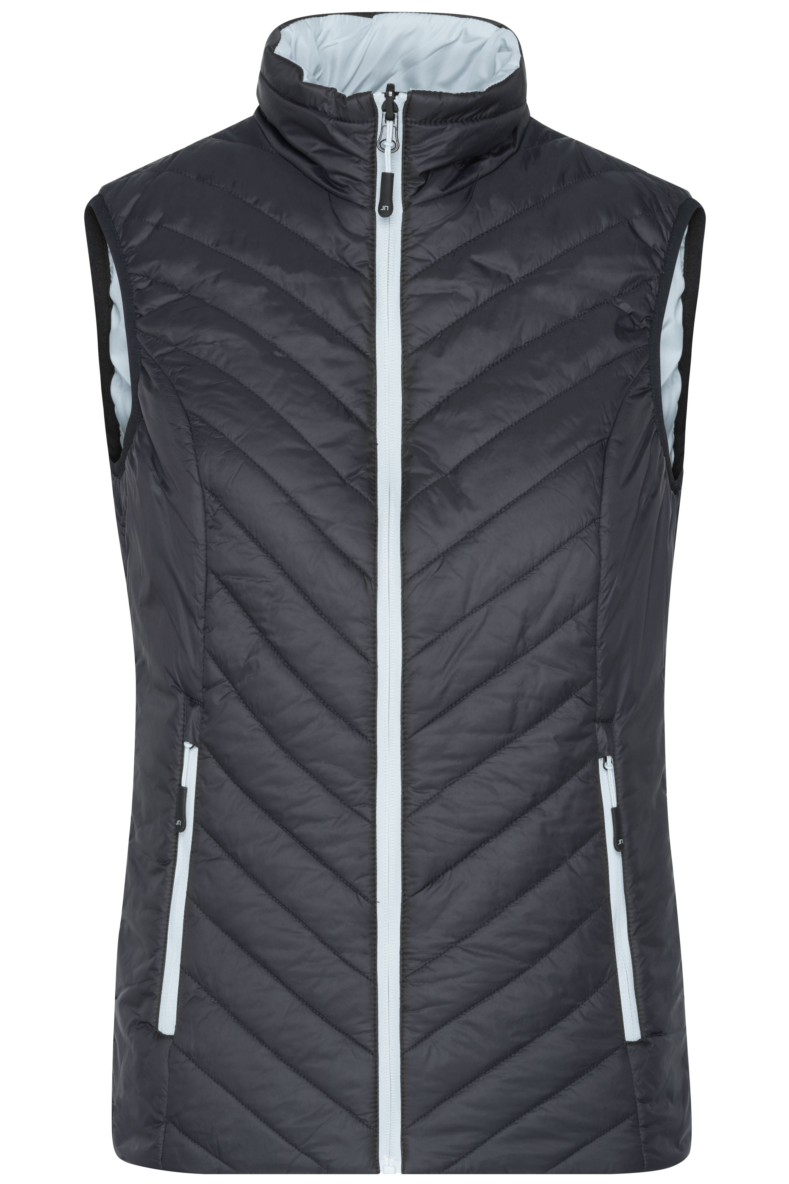Ladies' Lightweight Vest JN1089 Leichte Wendeweste mit DuPont™ Sorona® Wattierung (nachwachsender, pflanzlicher Rohstoff) Ladies' Lightweight Vest JN1089 Leichte Wendeweste mit DuPont™ Sorona® Wattierung (nachwachsender, pflanzlicher Rohstoff)