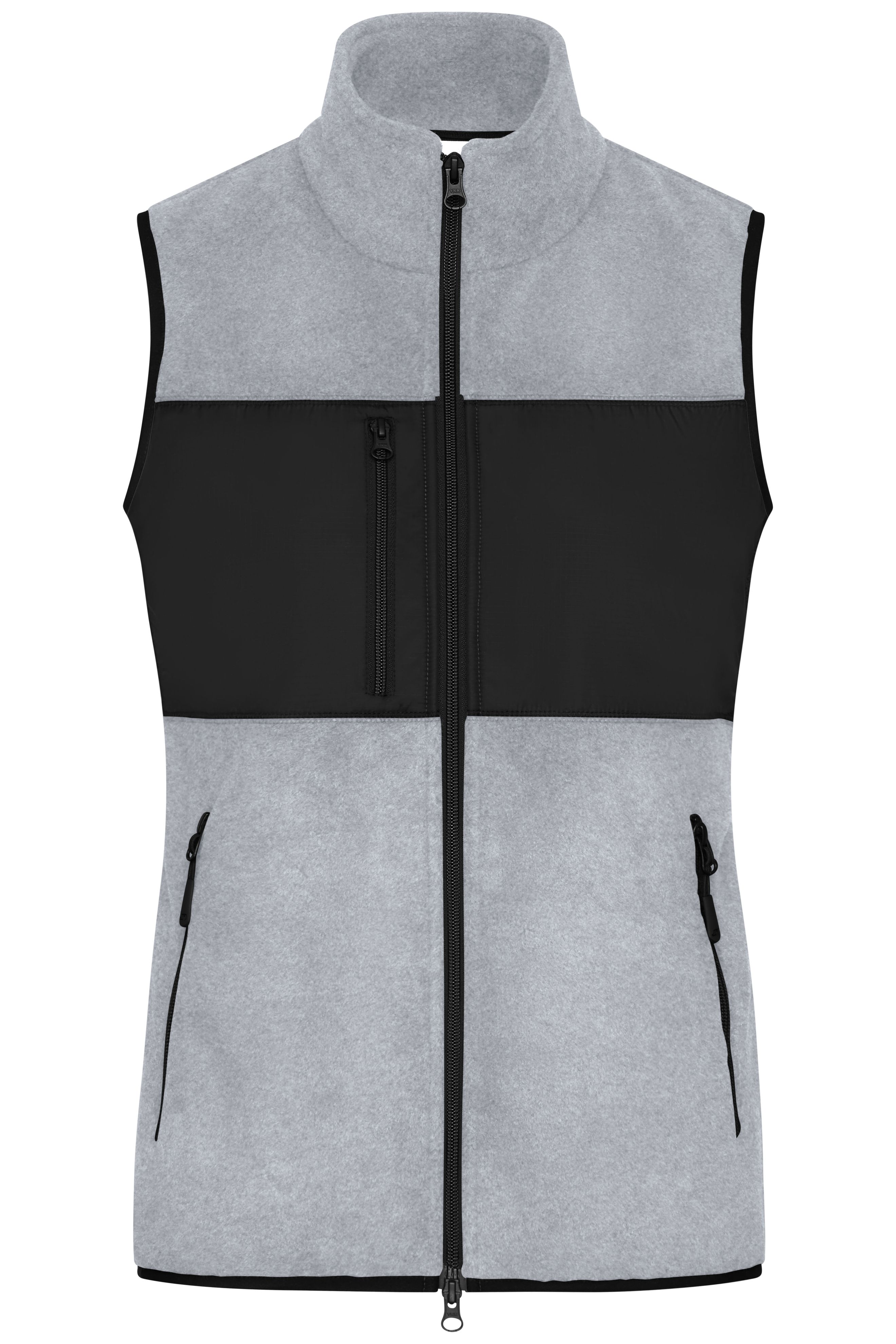 Ladies' Fleece Vest JN1309 Fleeceweste im Materialmix