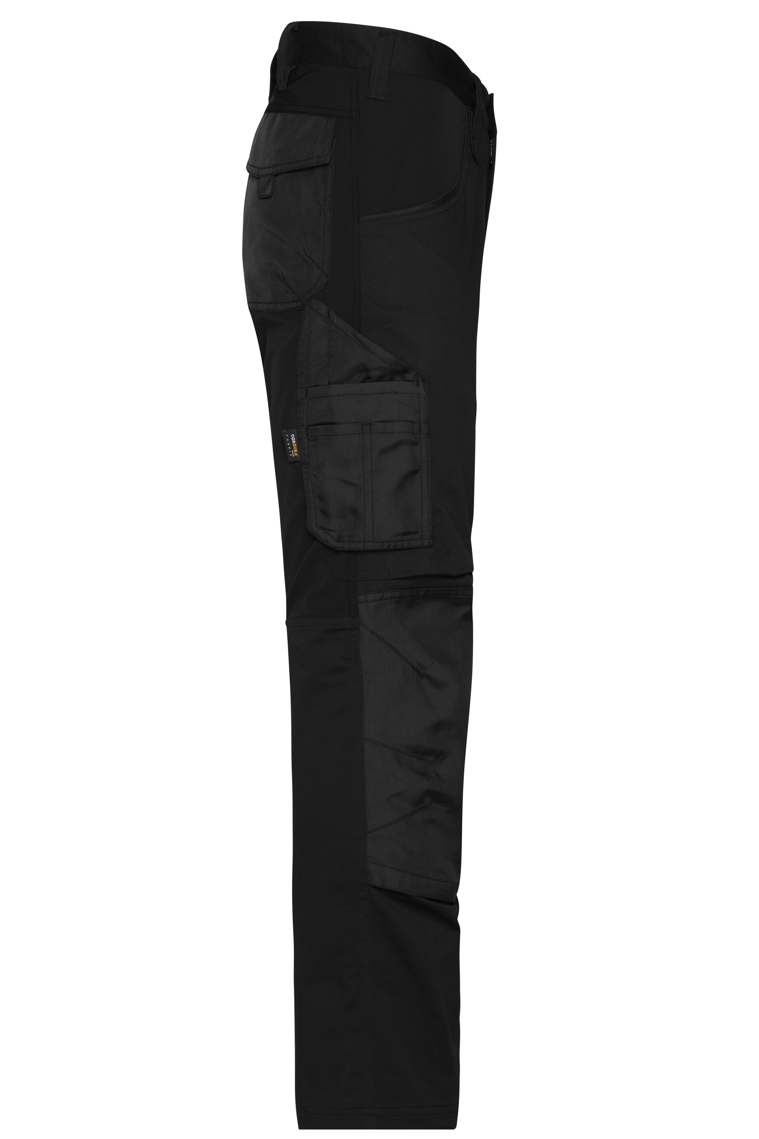 Workwear Stretch-Pants Slim Line JN1812 Spezialisierte Arbeitshose in schmaler Schnittführung mit elastischen Einsätzen und funktionellen Details