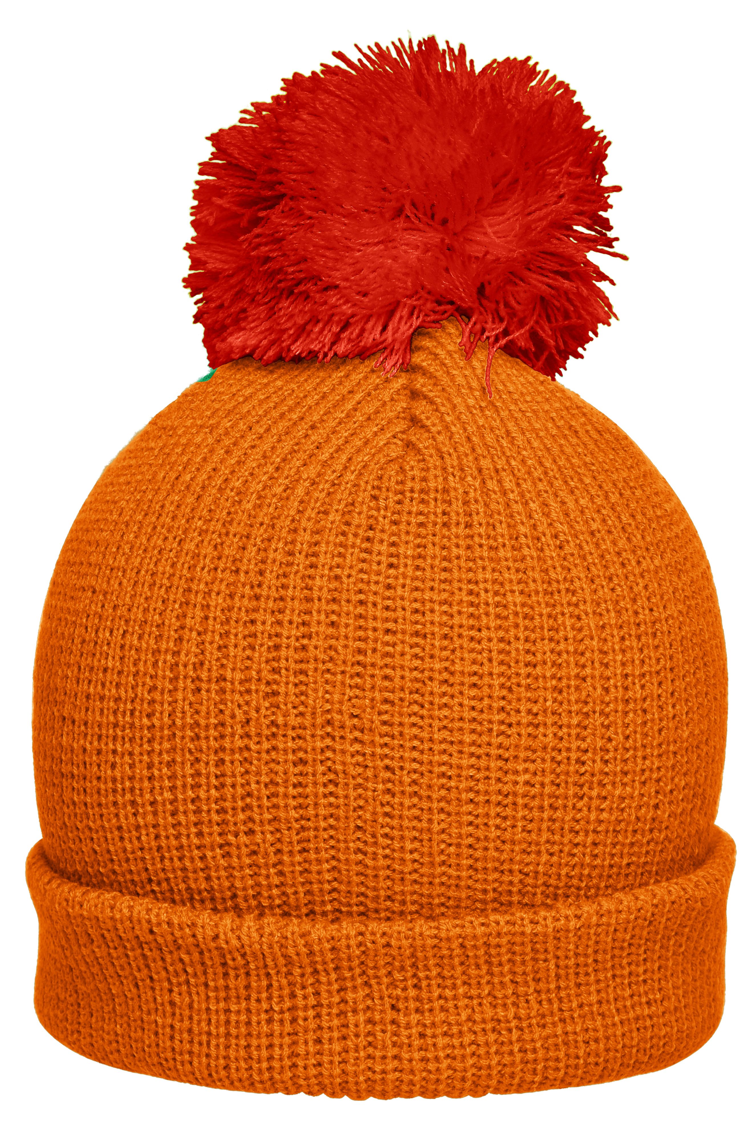 Pompon Hat with Brim MB7967 Strickmütze mit Umschlag und Pompon